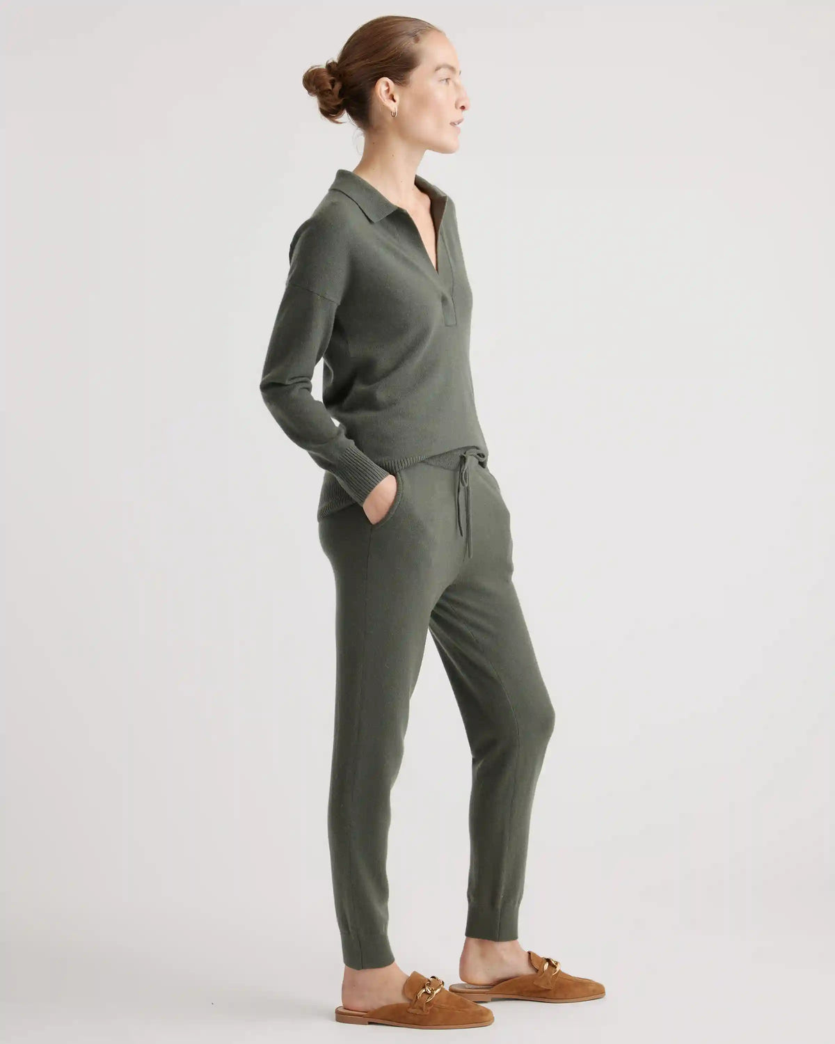 Mongolian Spring Cashmere Sweatpants