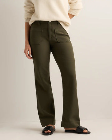French Terry Wide Leg Pants