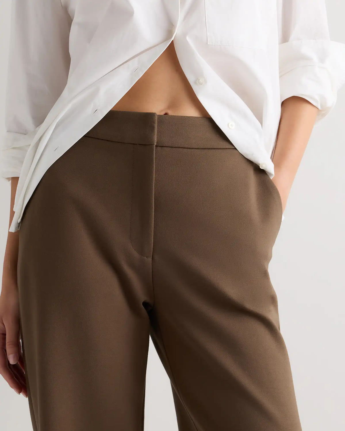 Ultra-Stretch Ponte Trouser