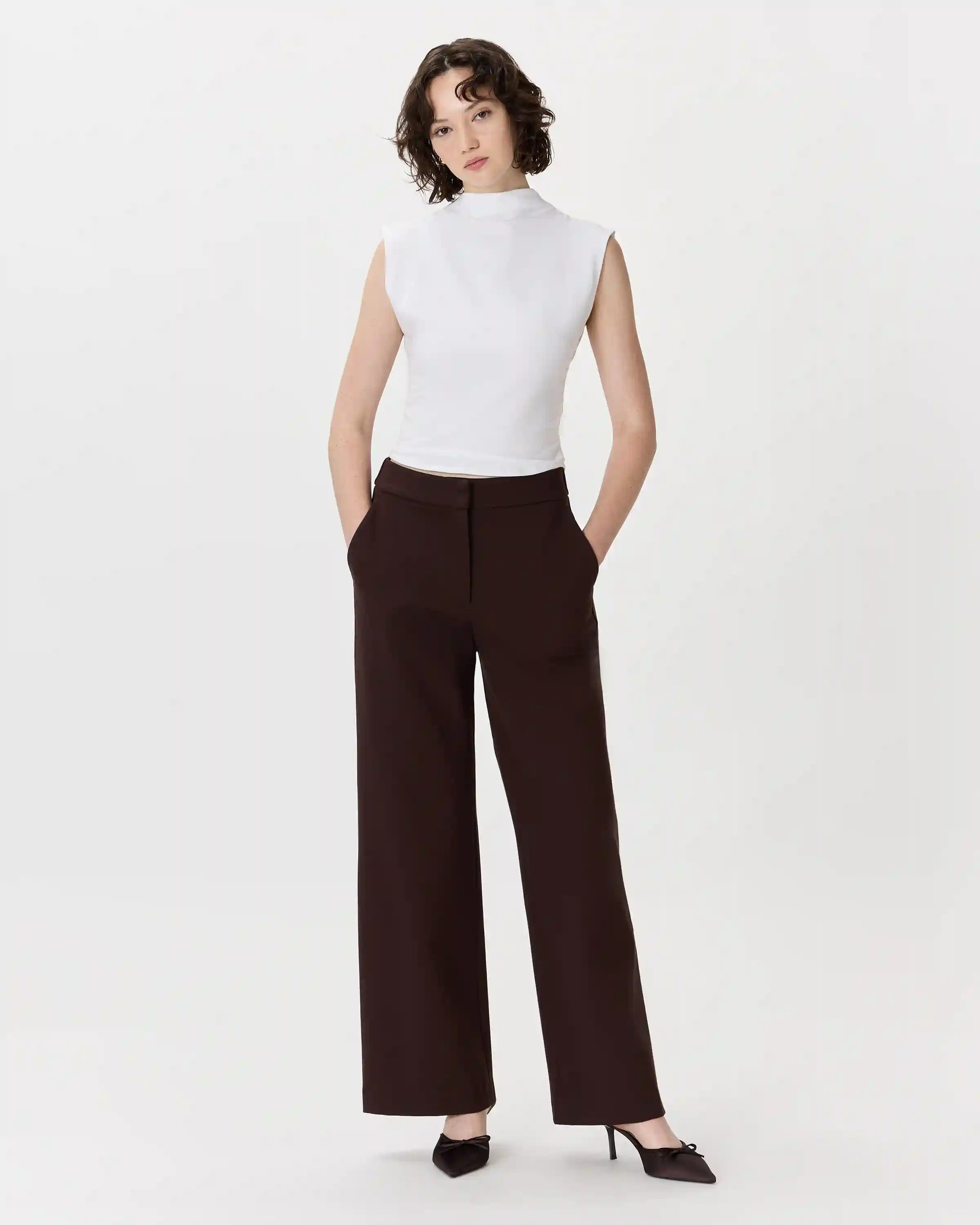 Ultra-Stretch Ponte Trouser