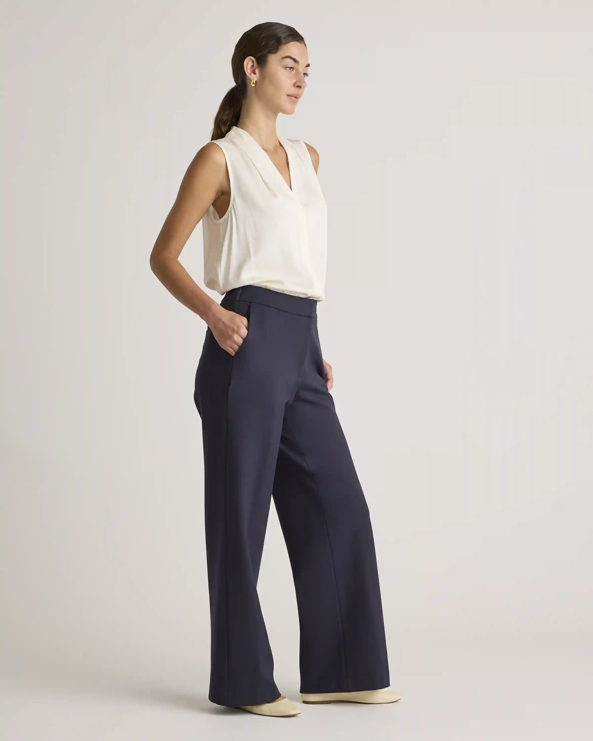 Ultra-Stretch Ponte Trouser