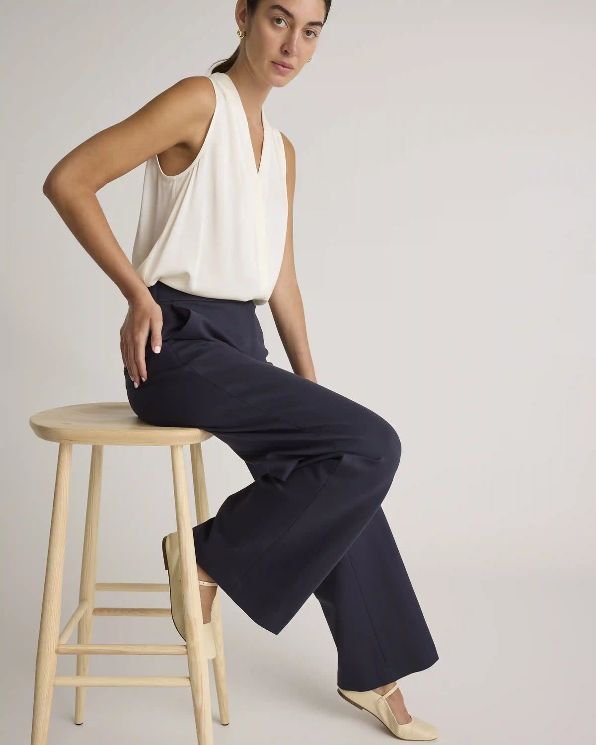 Ultra-Stretch Ponte Trouser