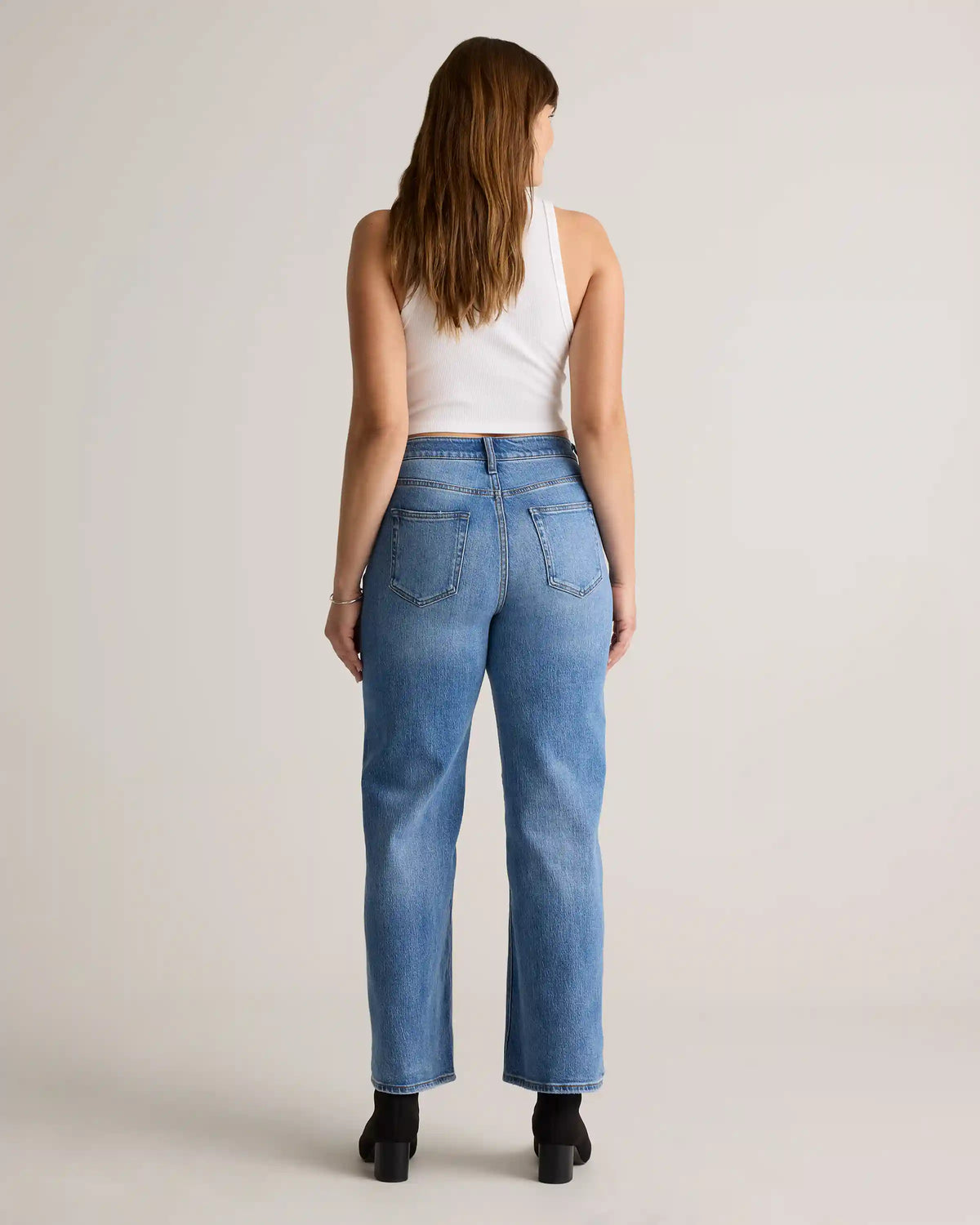 Bella Stretch Relaxed Straight Jeans