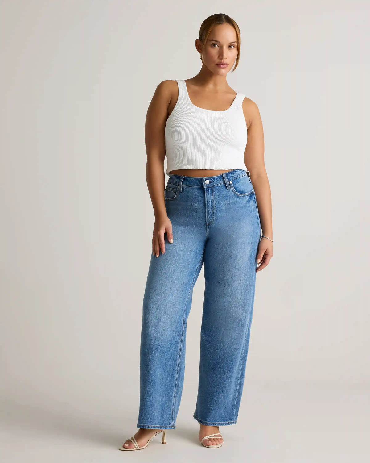 Bella Stretch Relaxed Straight Jeans