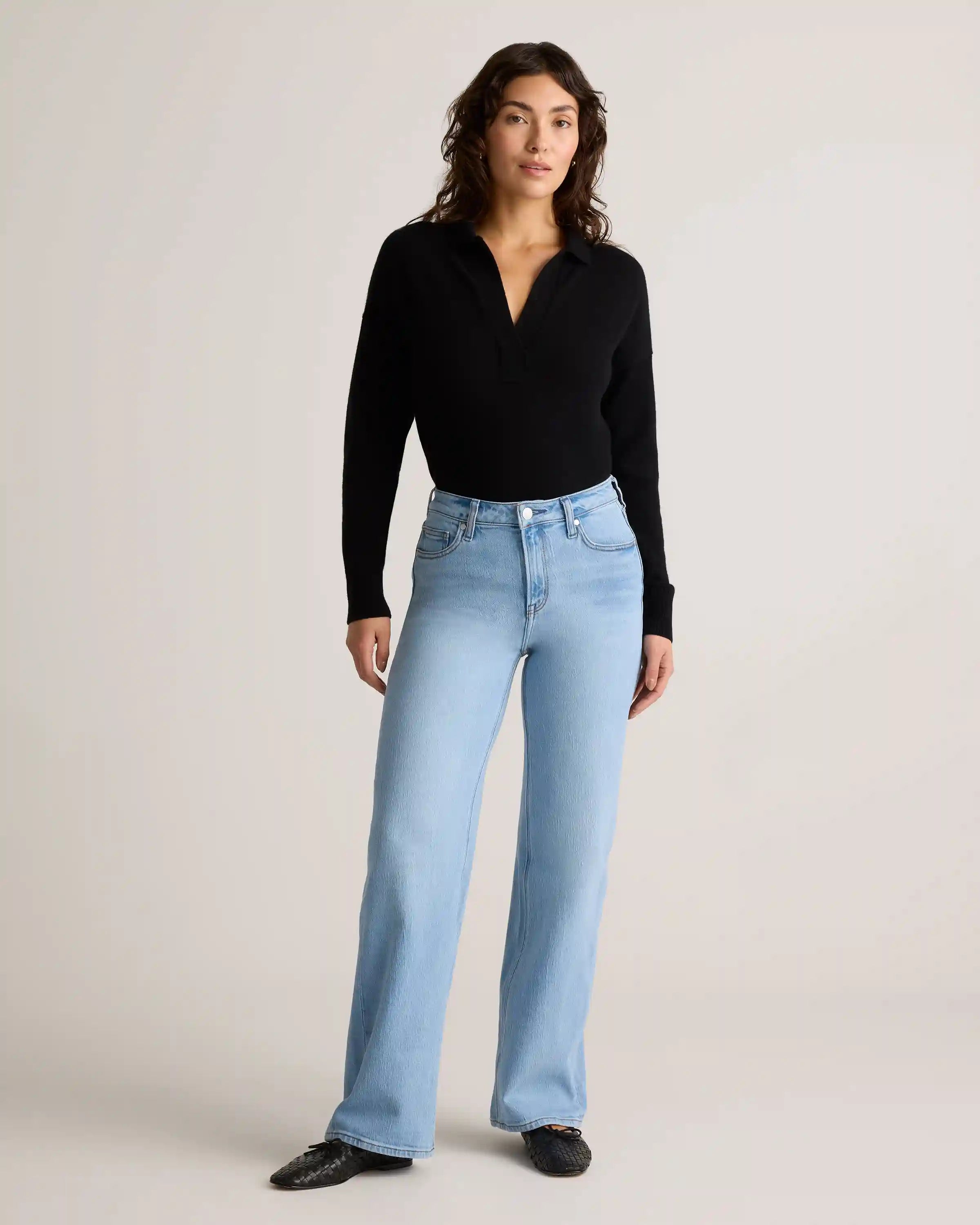 Bella Stretch Relaxed Straight Jeans