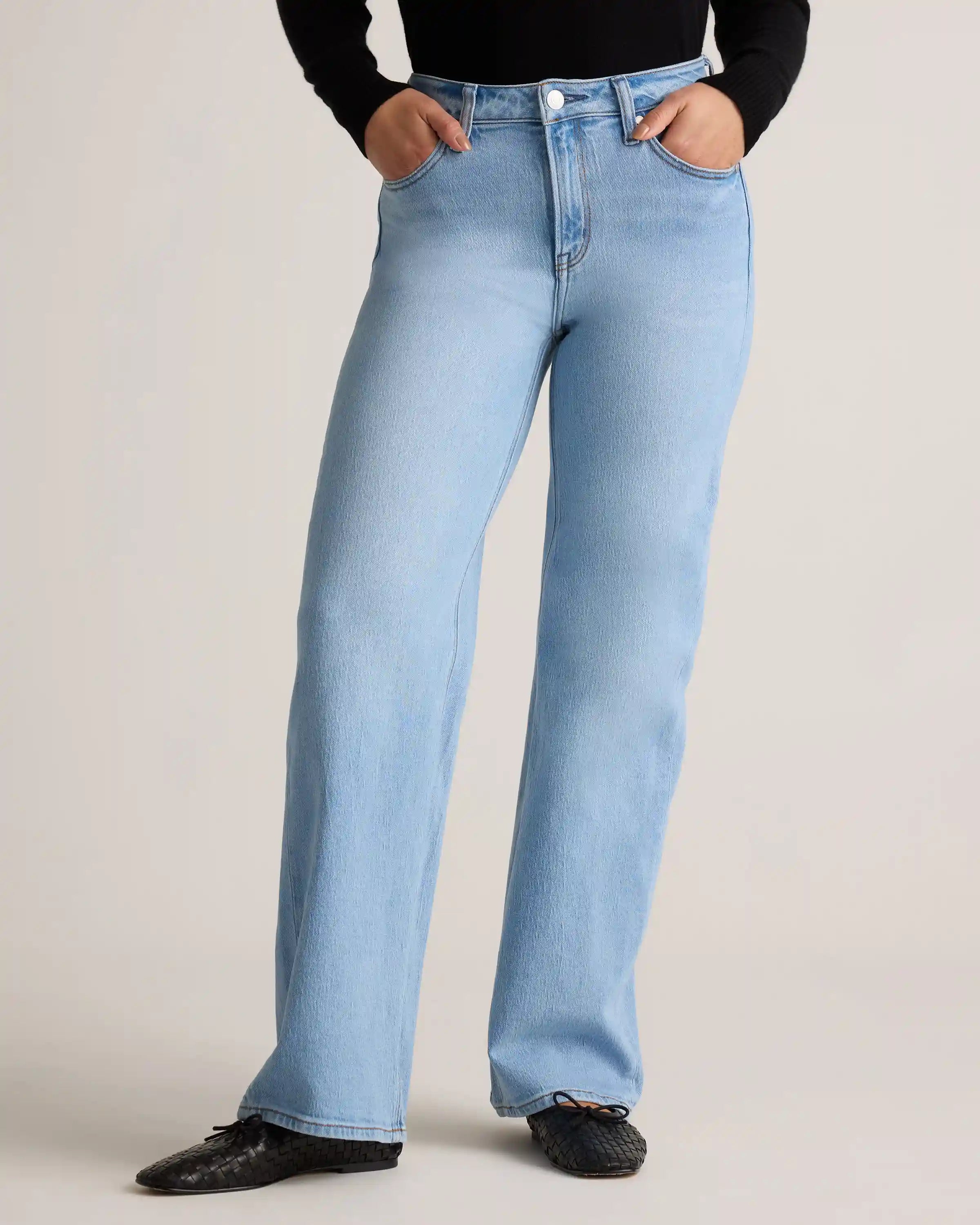 Bella Stretch Relaxed Straight Jeans