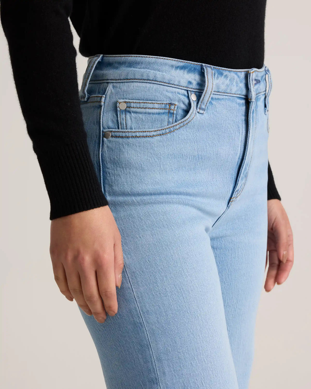 Bella Stretch Relaxed Straight Jeans
