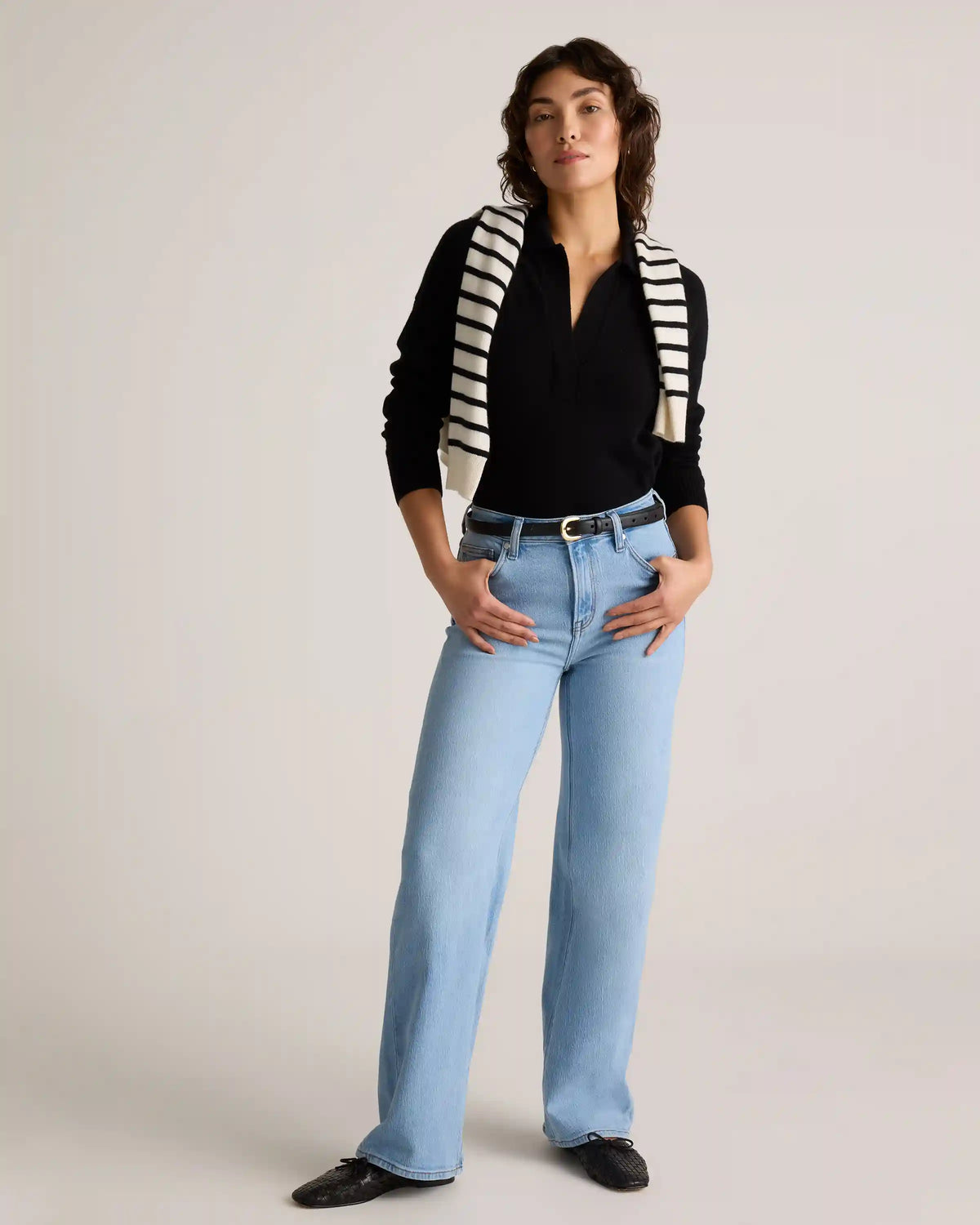 Bella Stretch Relaxed Straight Jeans