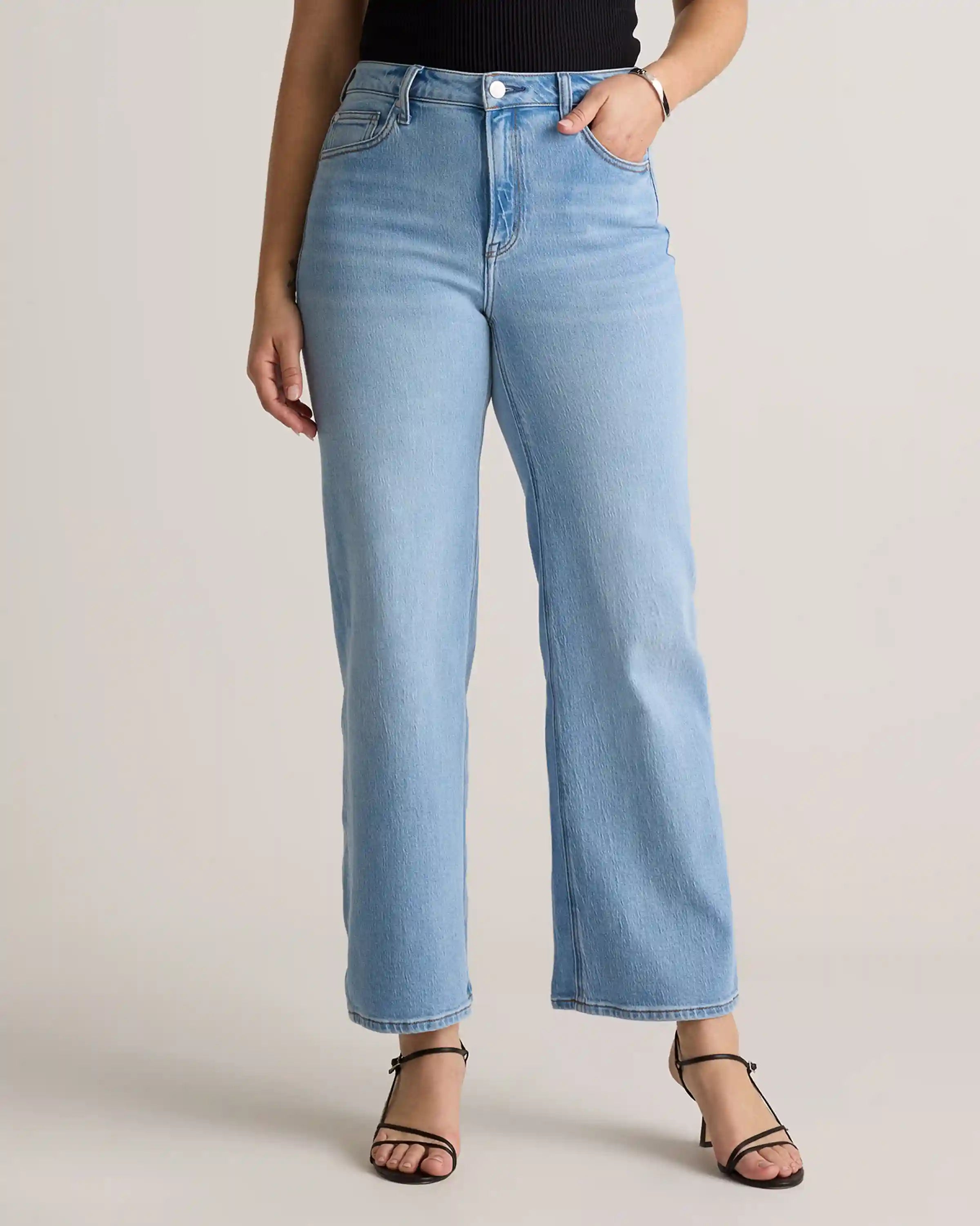 Bella Stretch Relaxed Straight Jeans