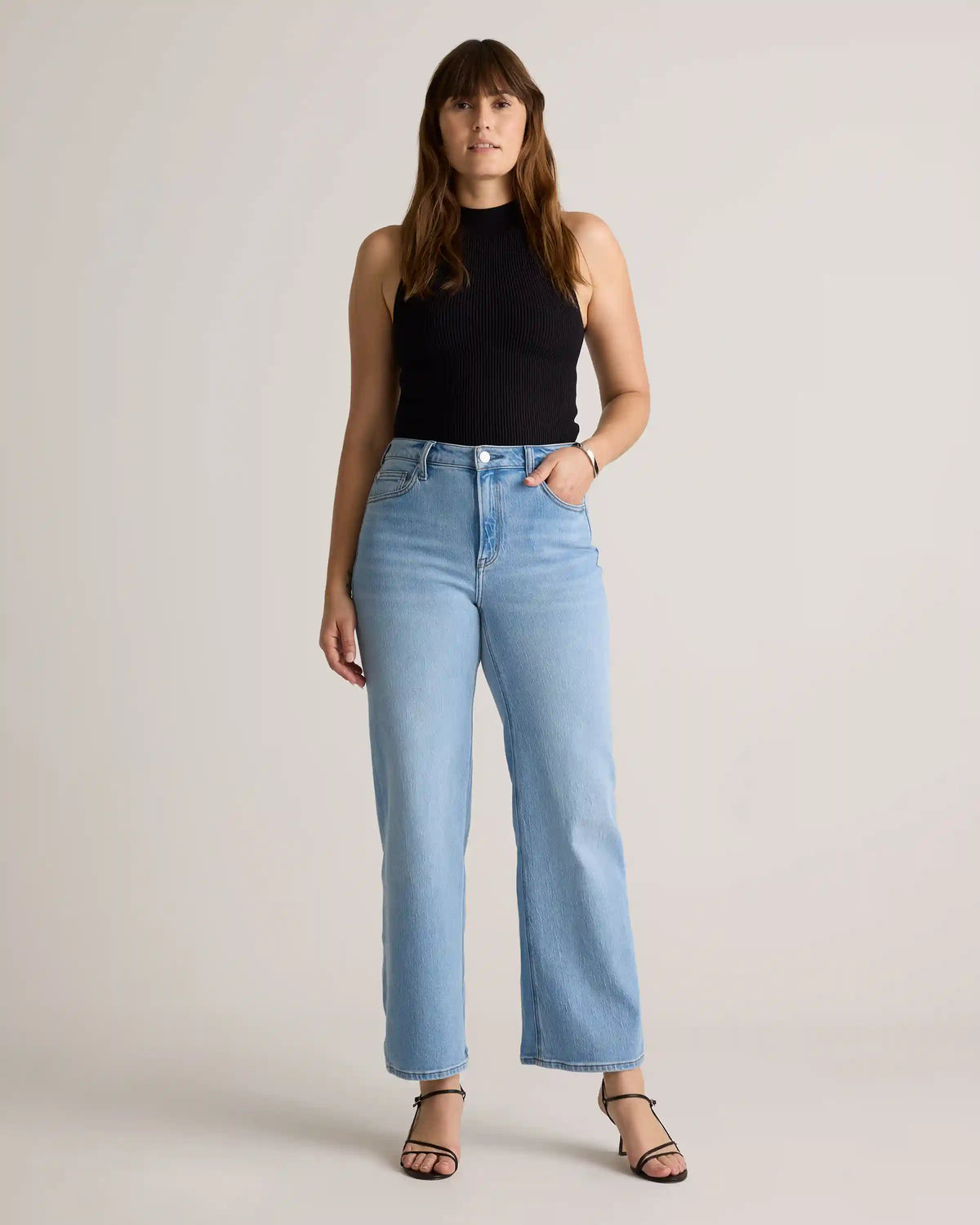 Bella Stretch Relaxed Straight Jeans