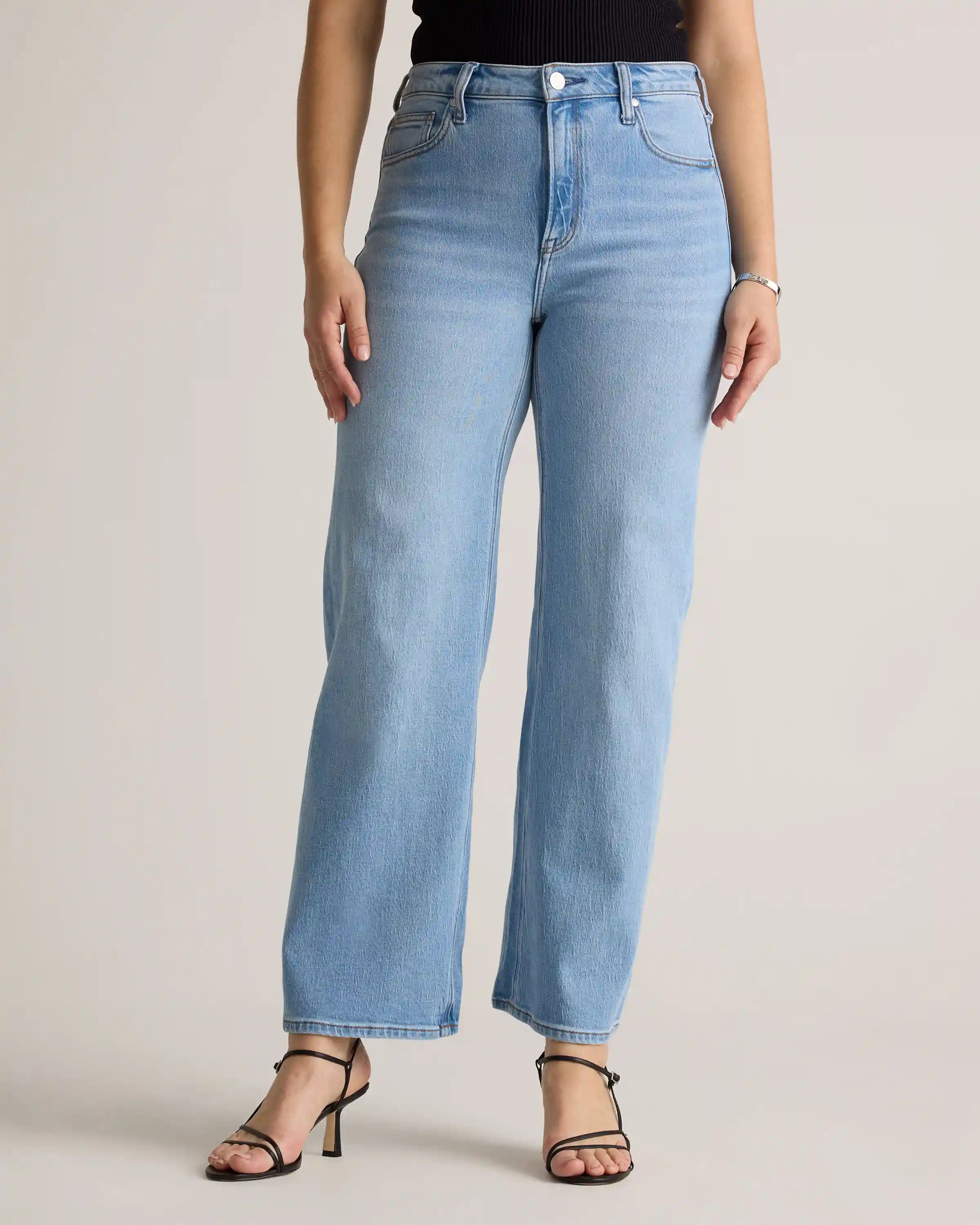 Bella Stretch Relaxed Straight Jeans