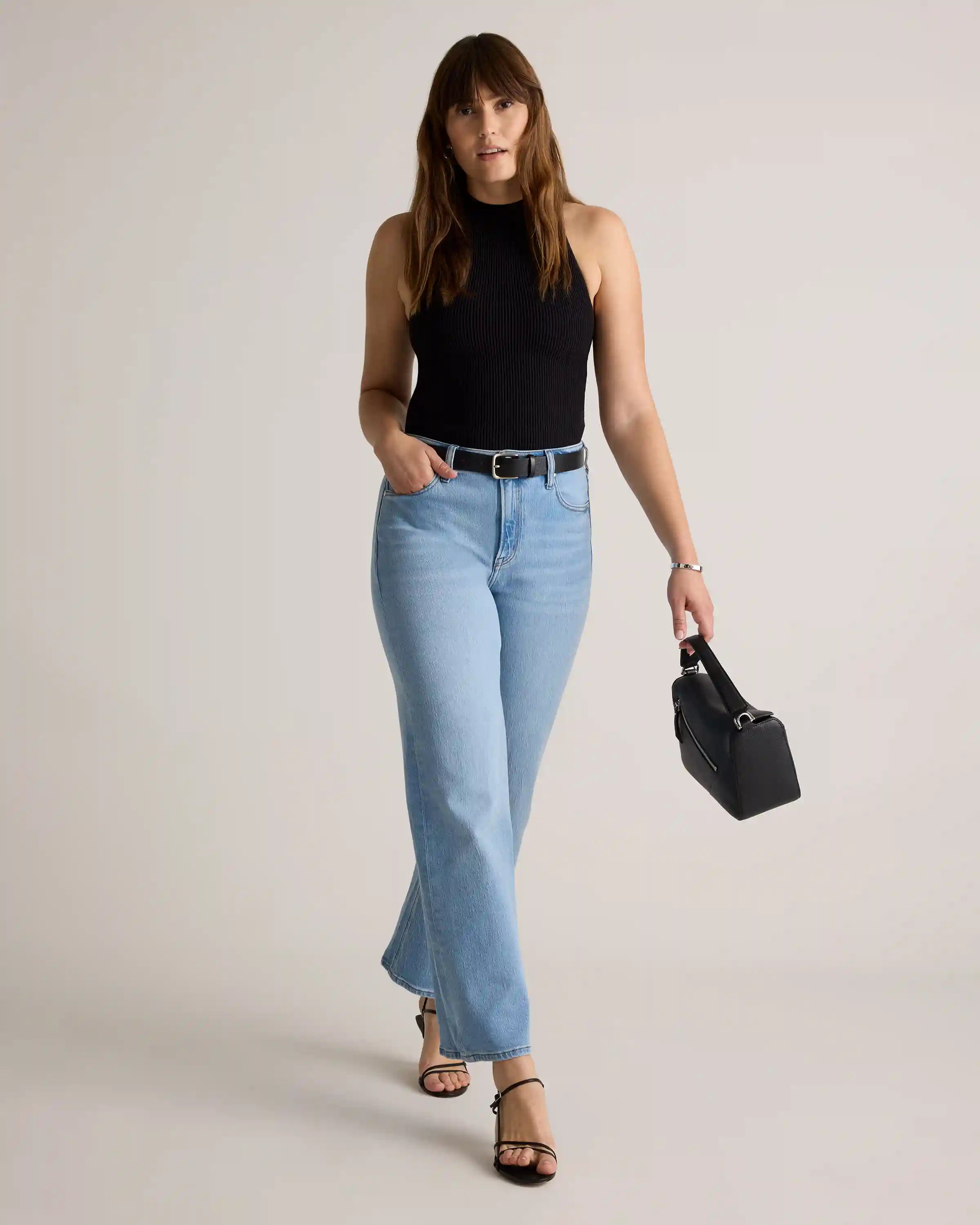 Bella Stretch Relaxed Straight Jeans