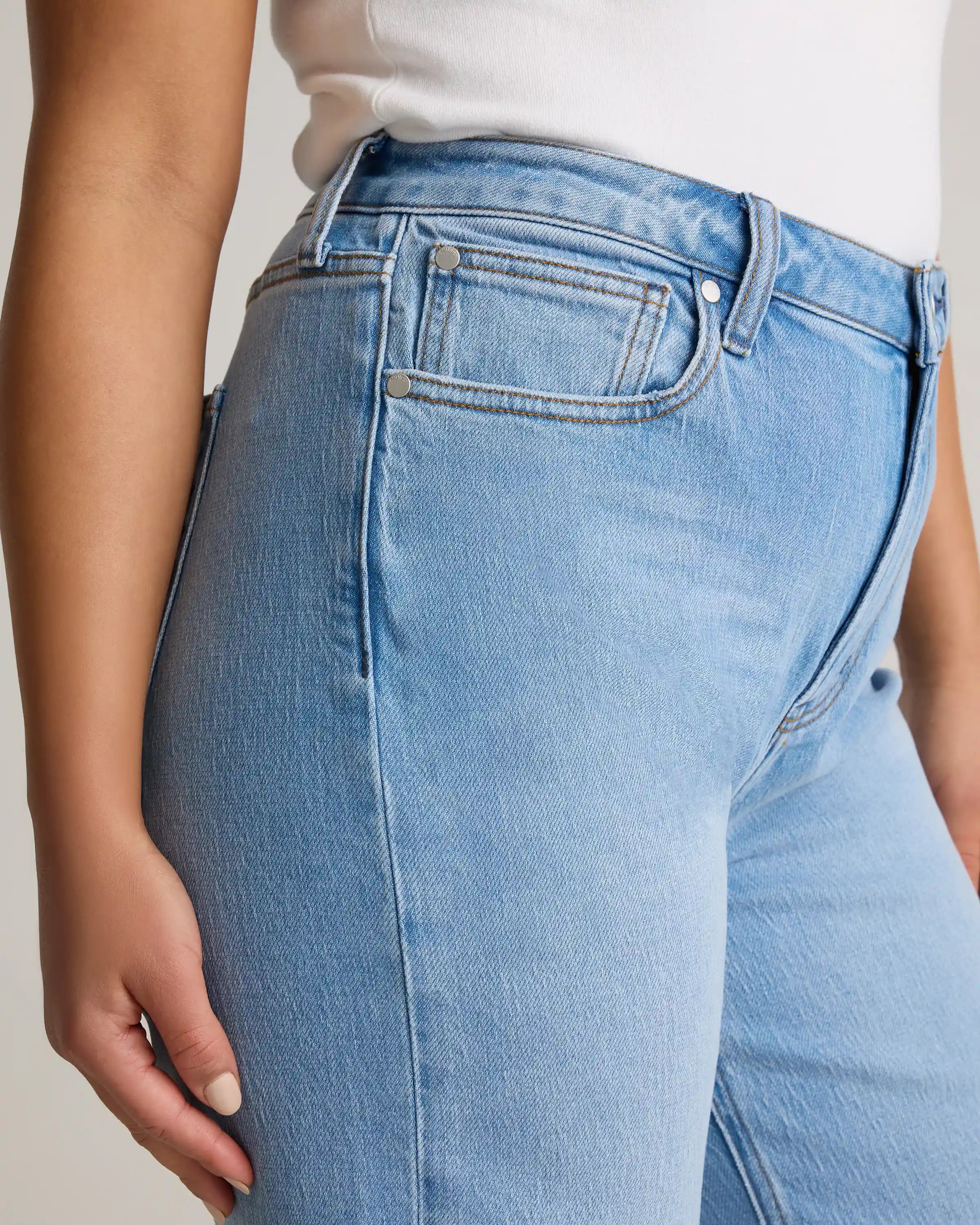 Bella Stretch Relaxed Straight Jeans