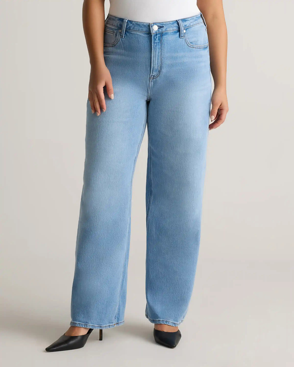 Bella Stretch Relaxed Straight Jeans
