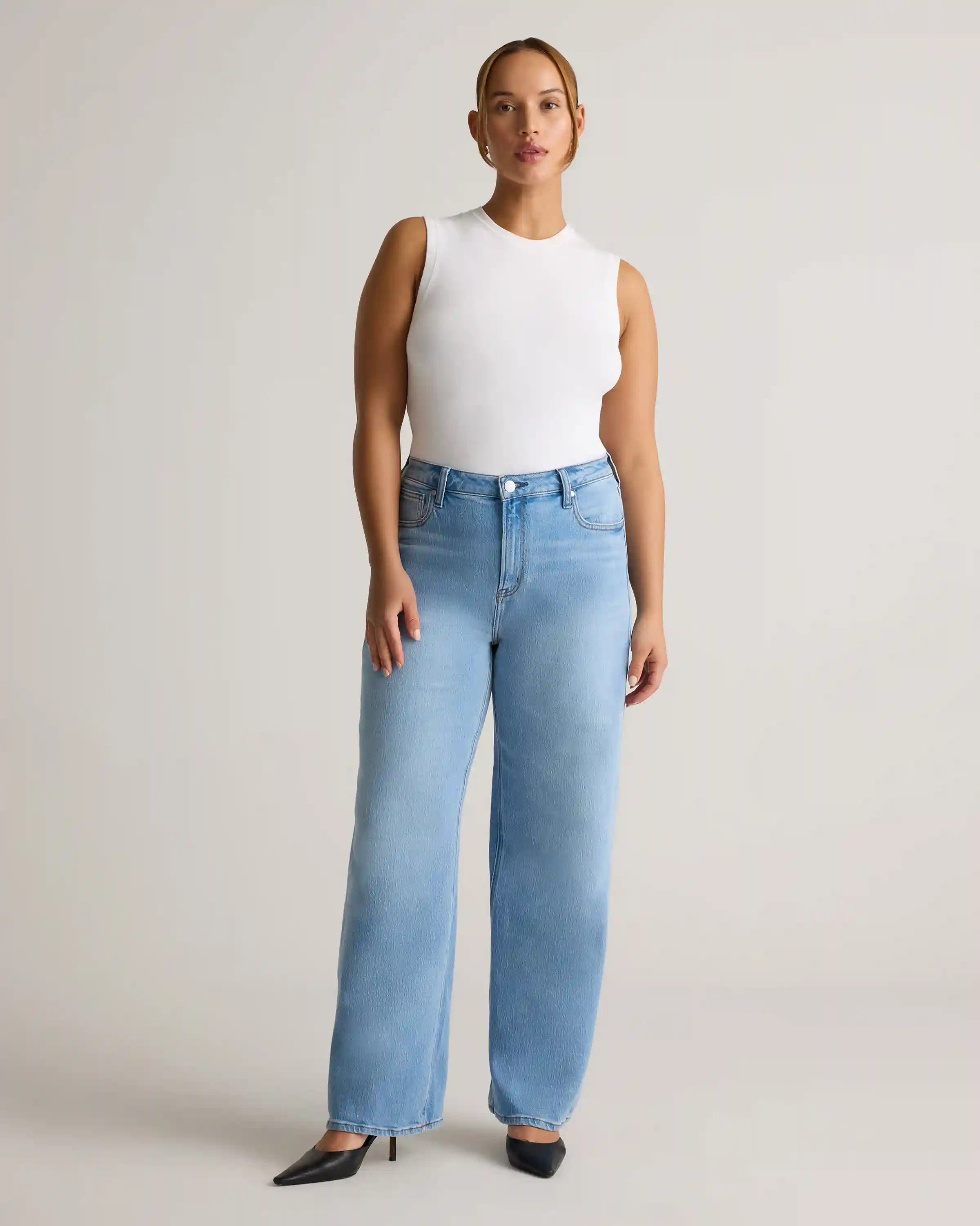 Bella Stretch Relaxed Straight Jeans