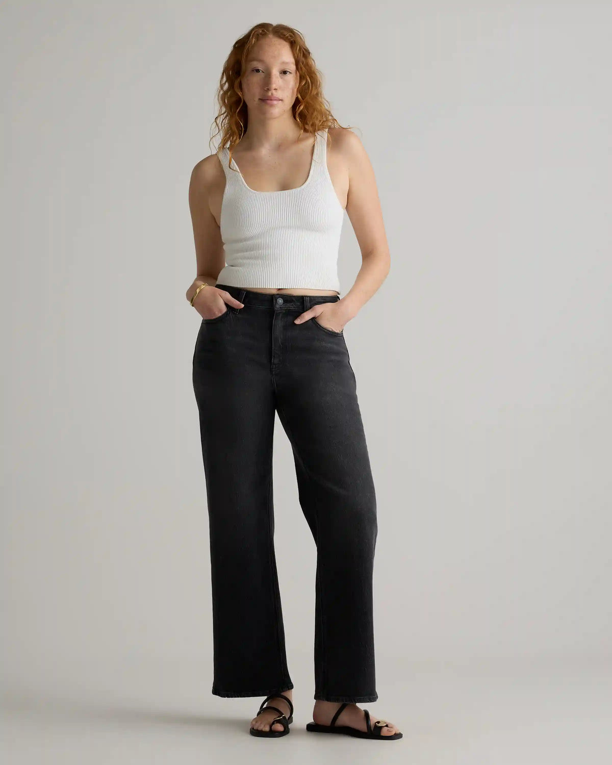 Bella Stretch Relaxed Straight Jeans