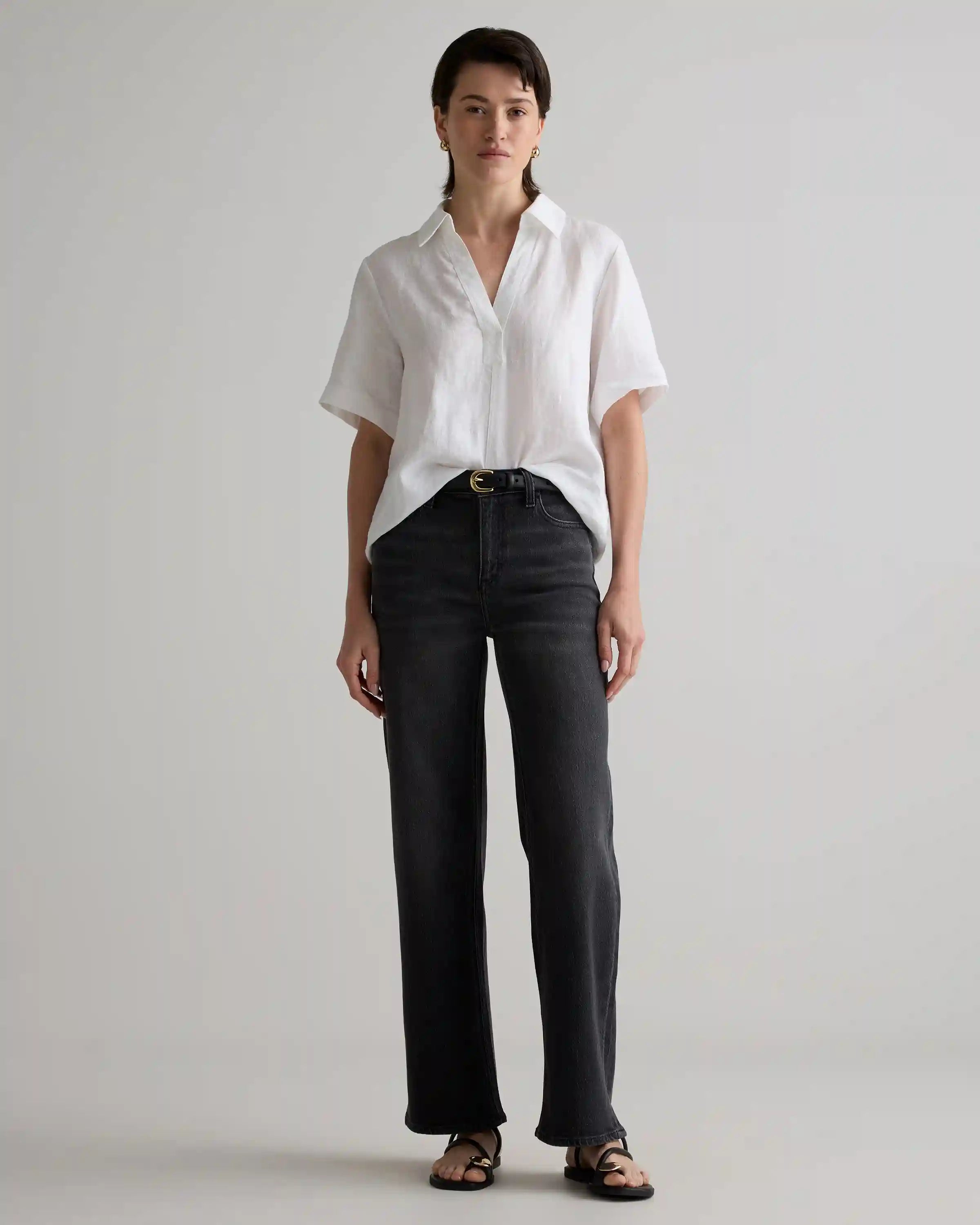 Bella Stretch Relaxed Straight Jeans