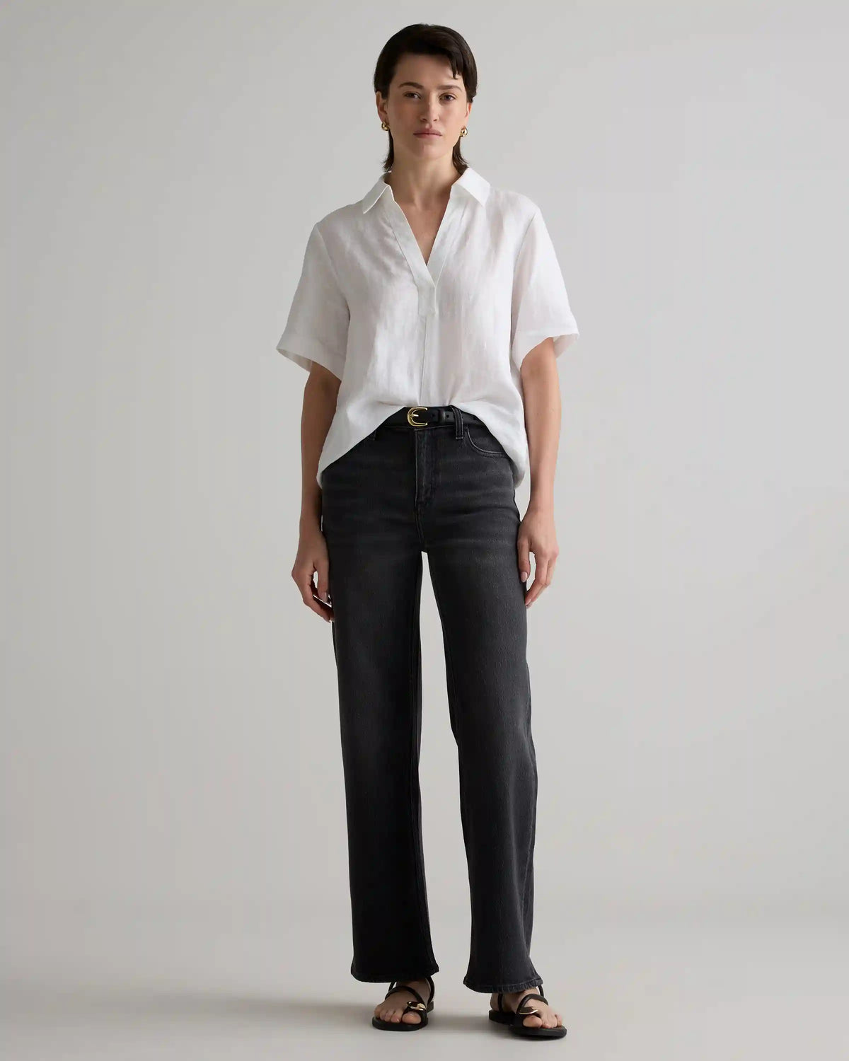 Bella Stretch Relaxed Straight Jeans