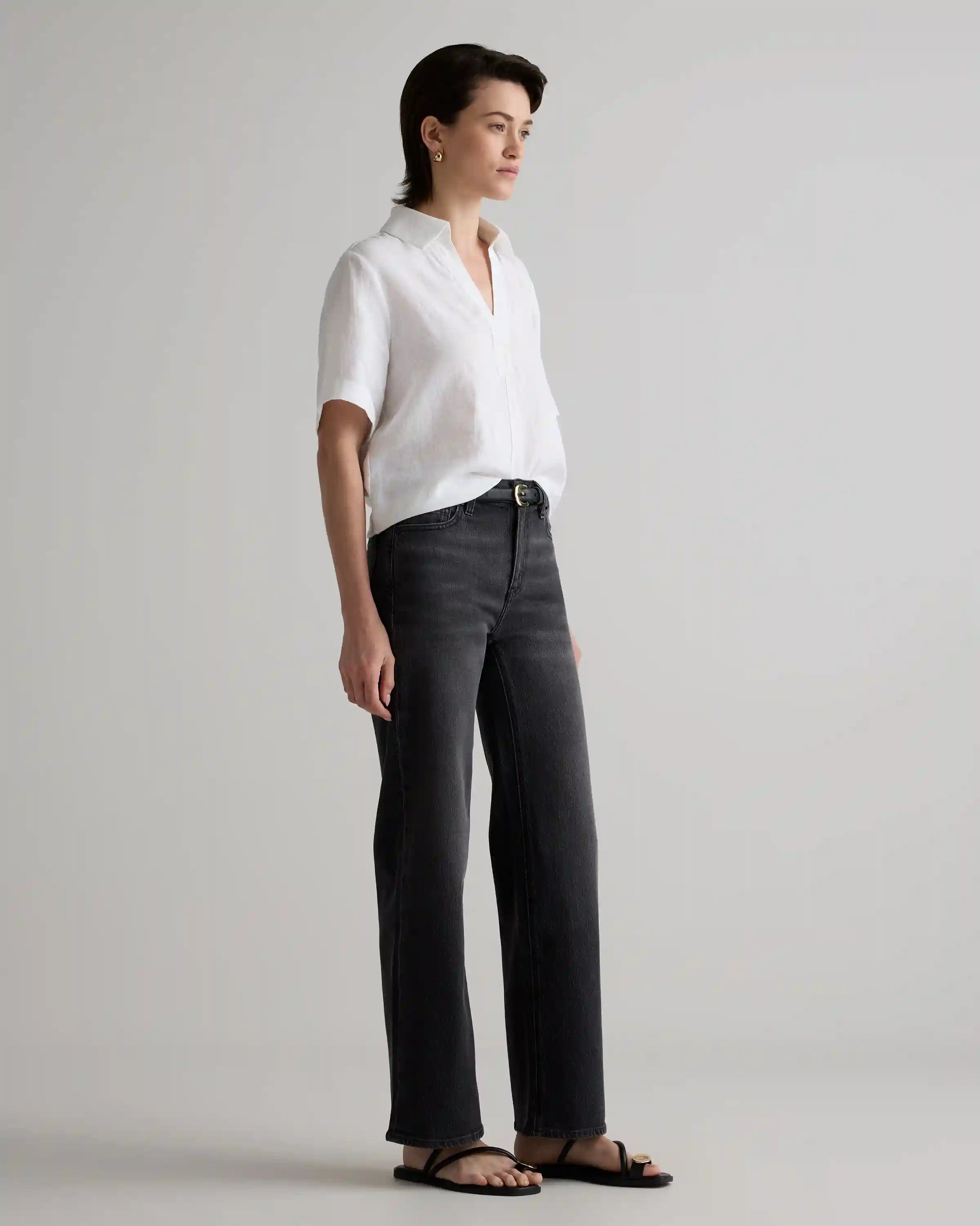 Bella Stretch Relaxed Straight Jeans