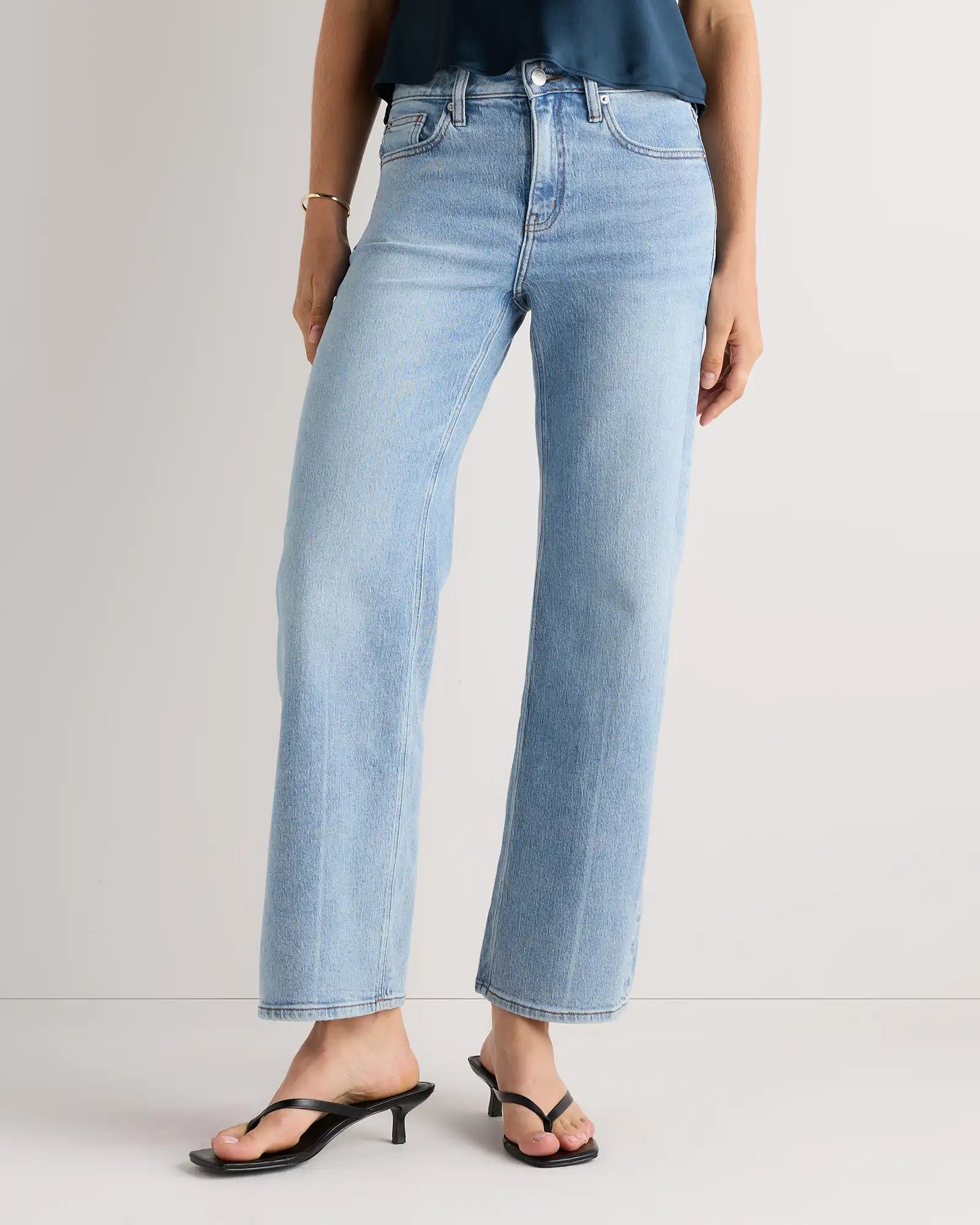 Bella Stretch Relaxed Straight Jeans