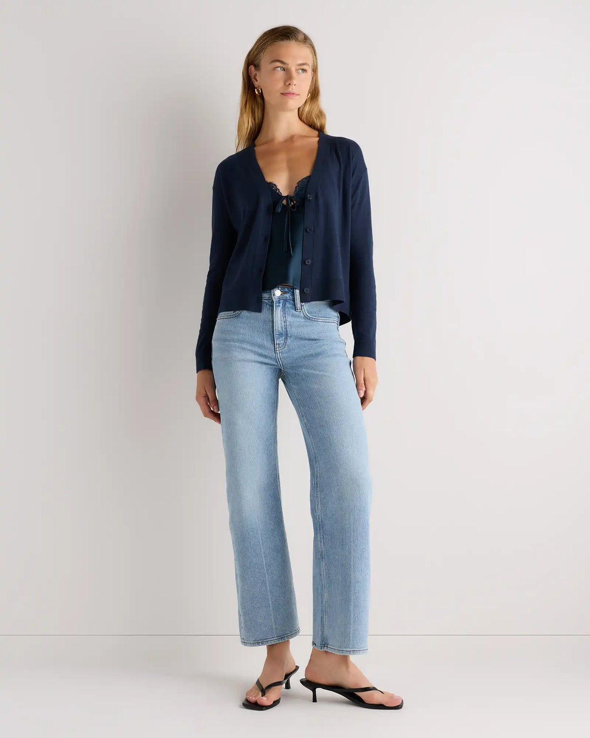 Bella Stretch Relaxed Straight Jeans
