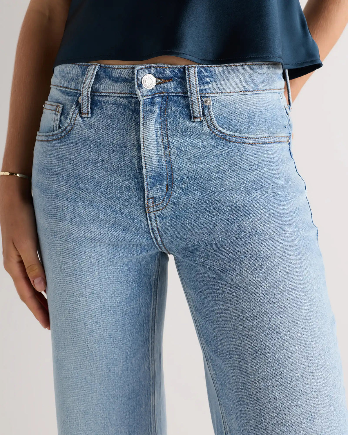 Bella Stretch Relaxed Straight Jeans