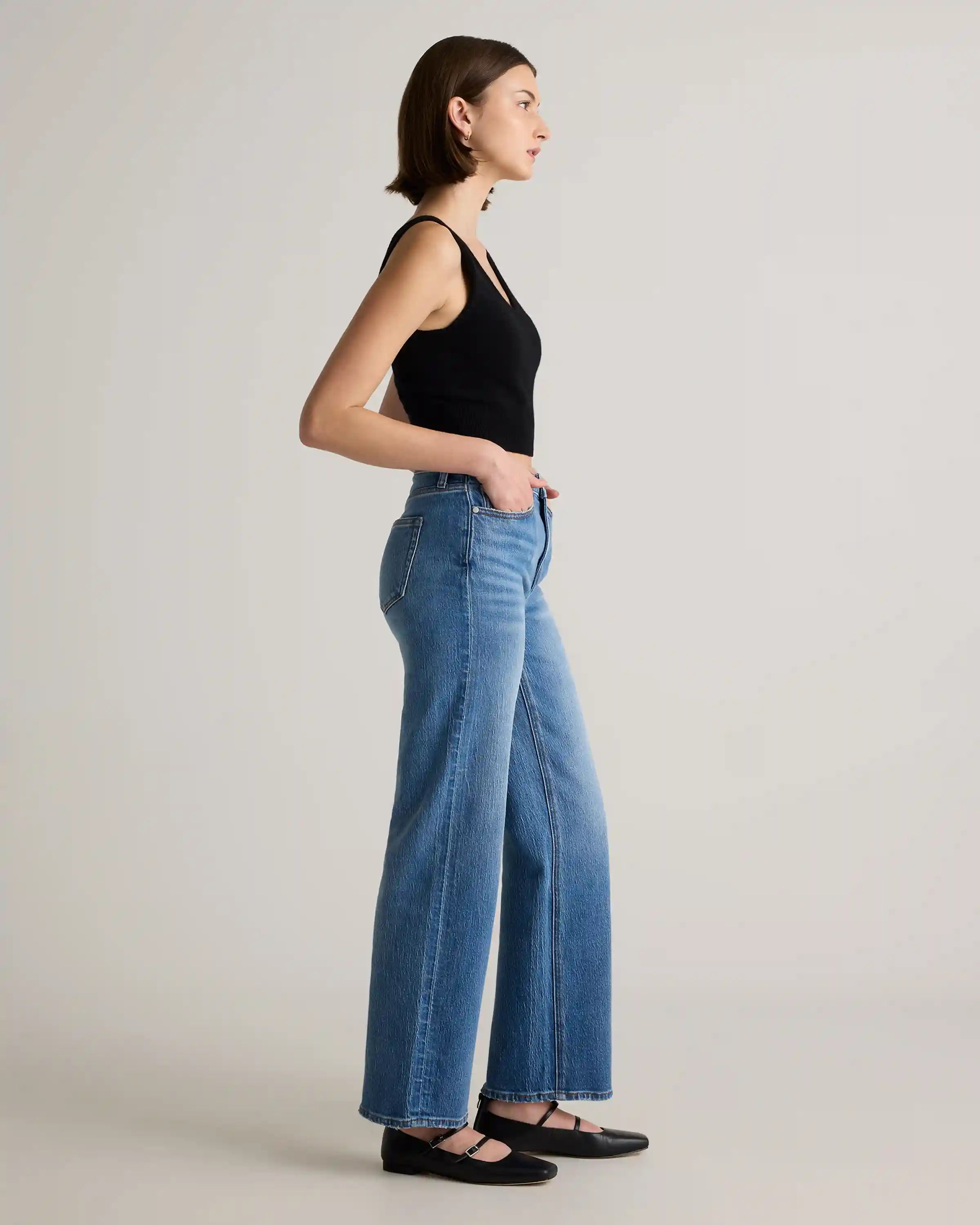 Bella Stretch Relaxed Straight Jeans