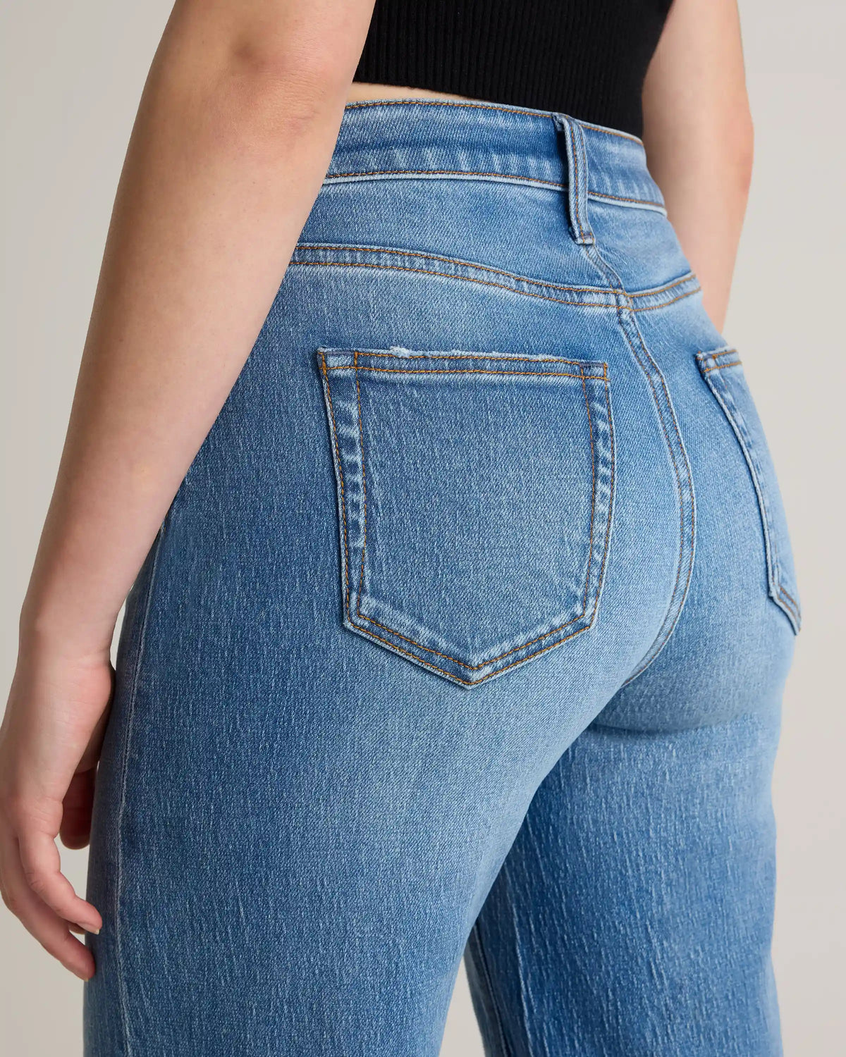 Bella Stretch Relaxed Straight Jeans