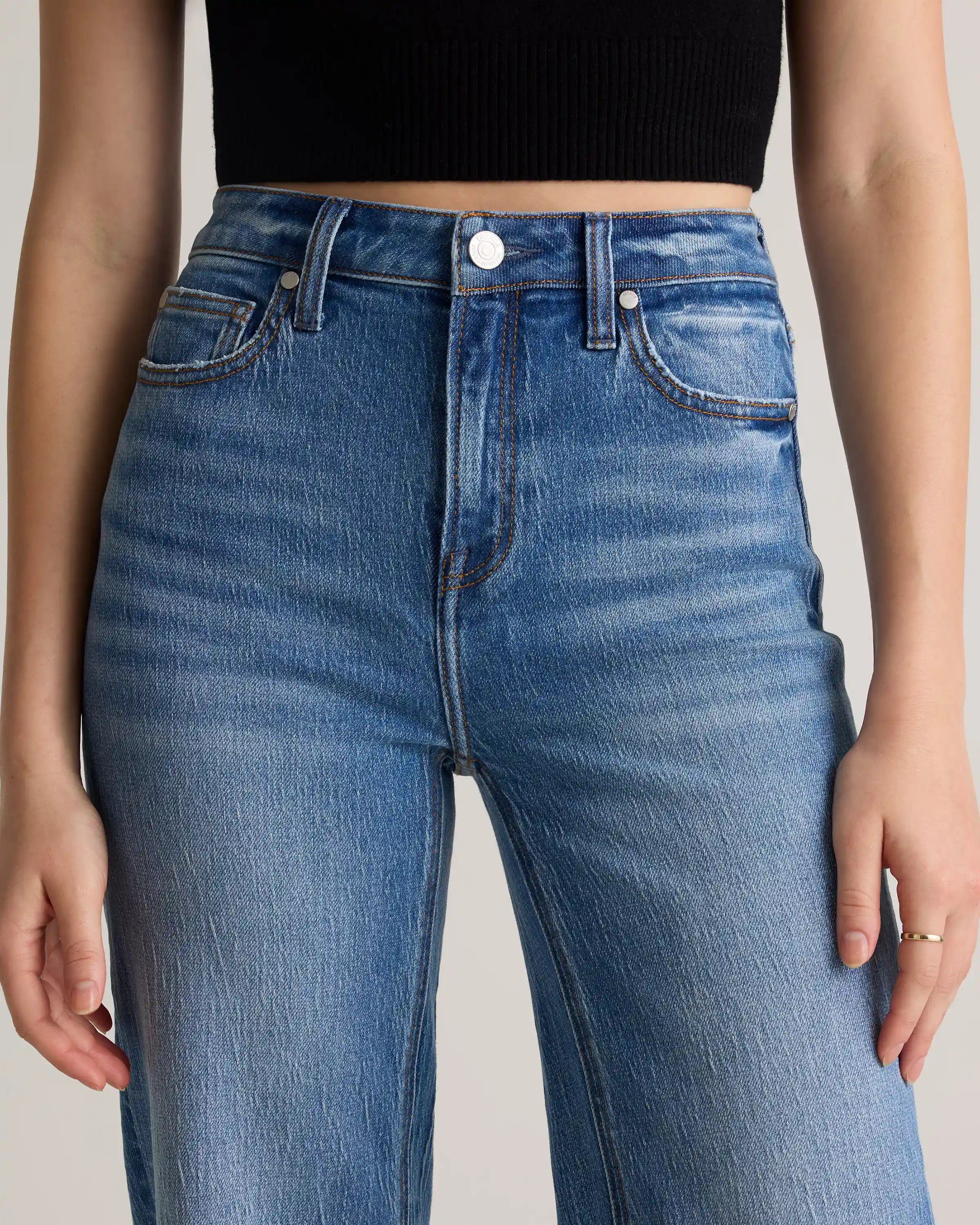 Bella Stretch Relaxed Straight Jeans