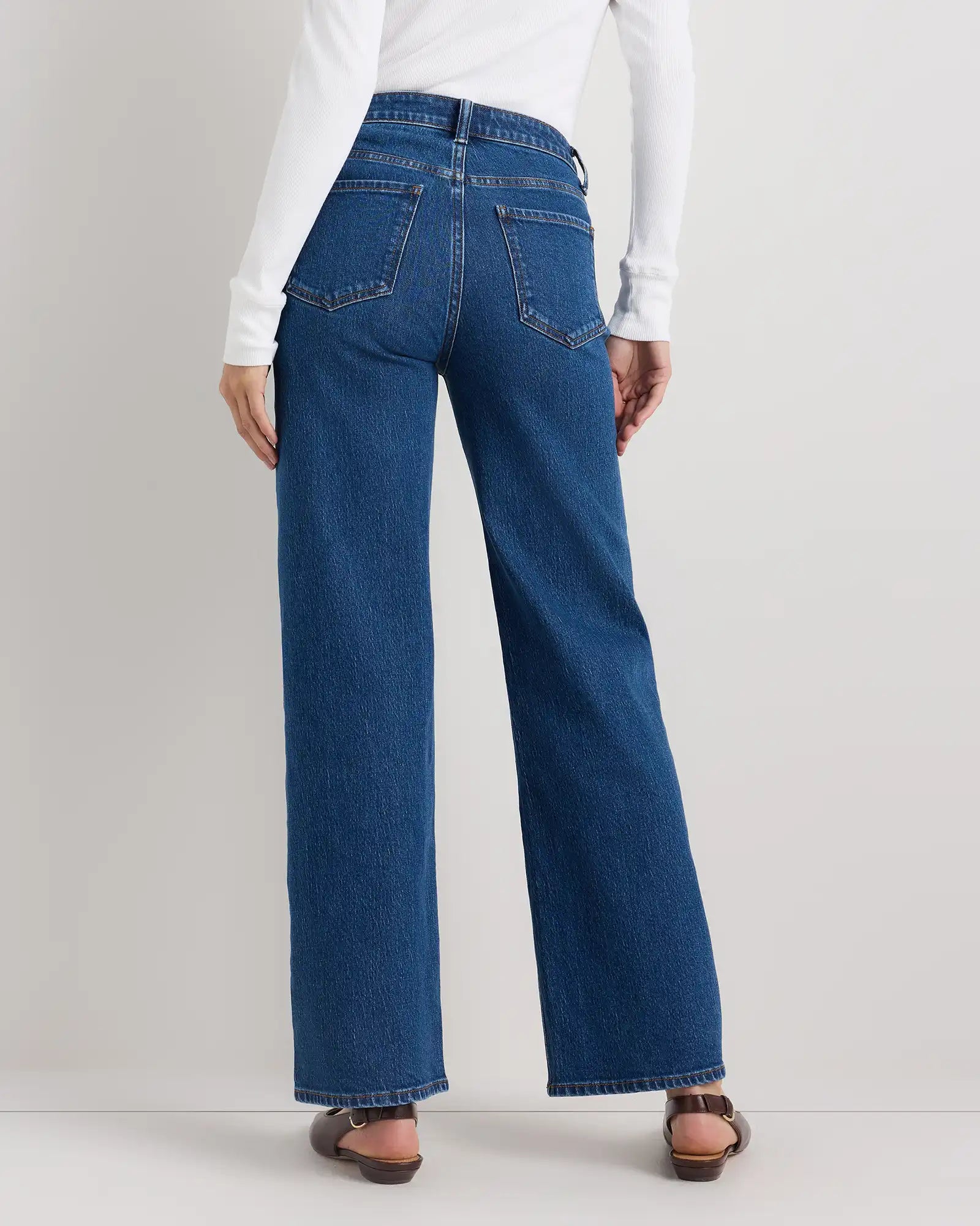 Bella Stretch Relaxed Straight Jeans