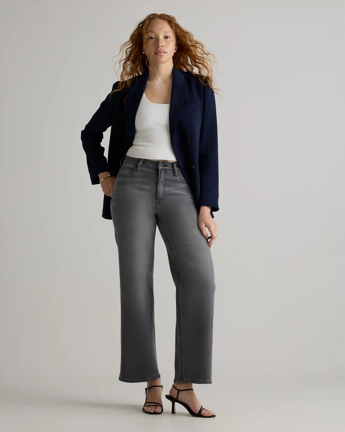 Bella Stretch Relaxed Straight Jeans