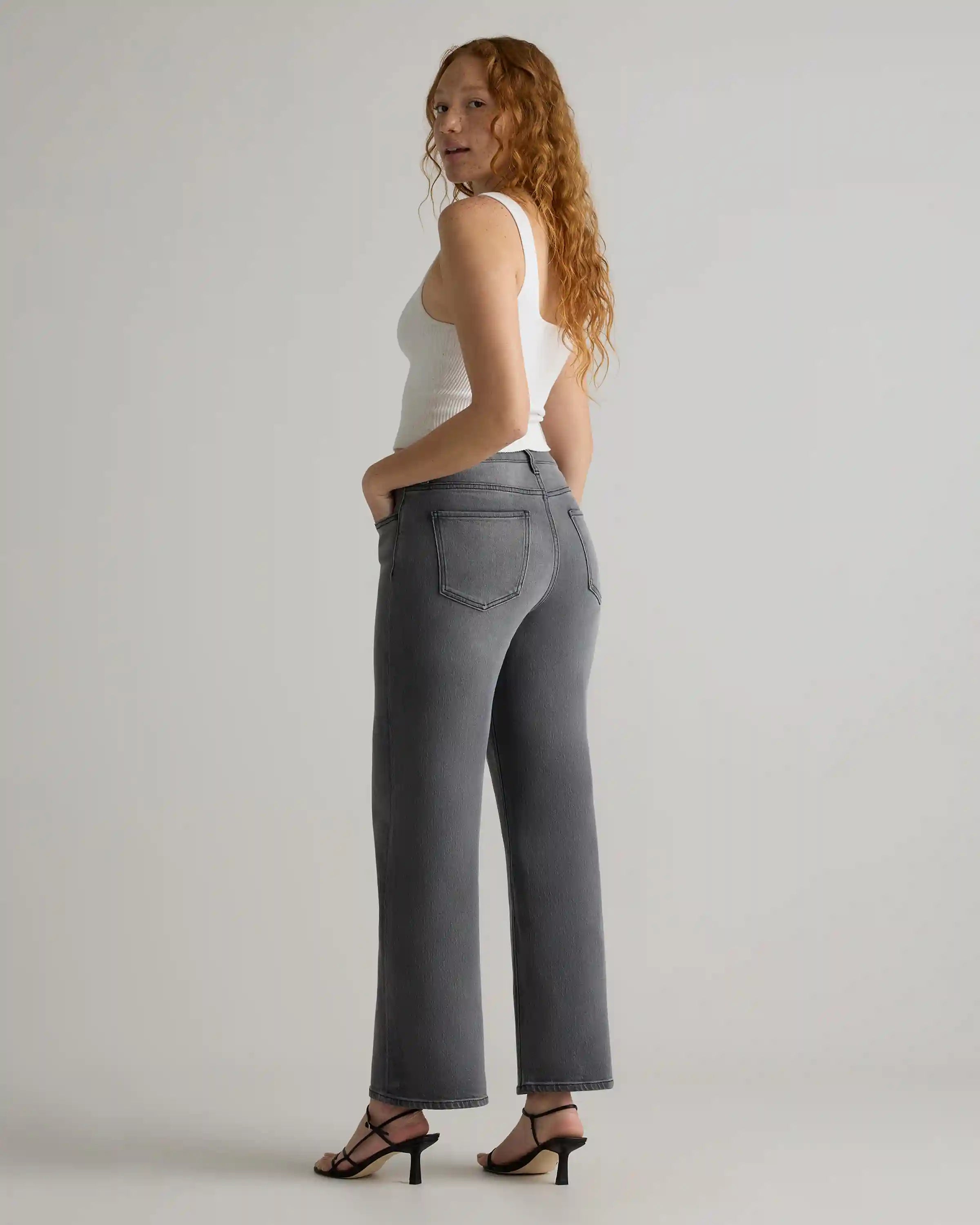 Bella Stretch Relaxed Straight Jeans