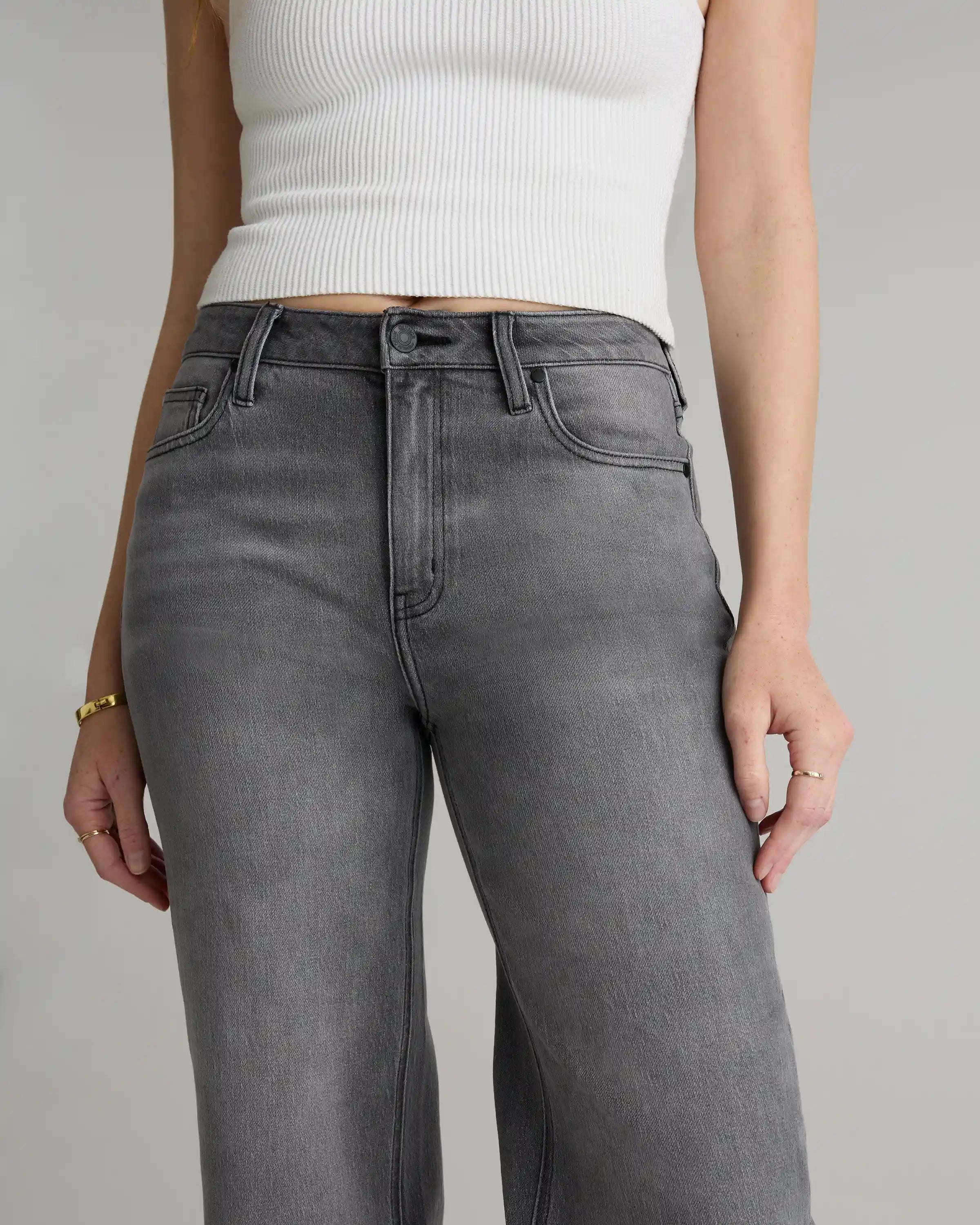 Bella Stretch Relaxed Straight Jeans