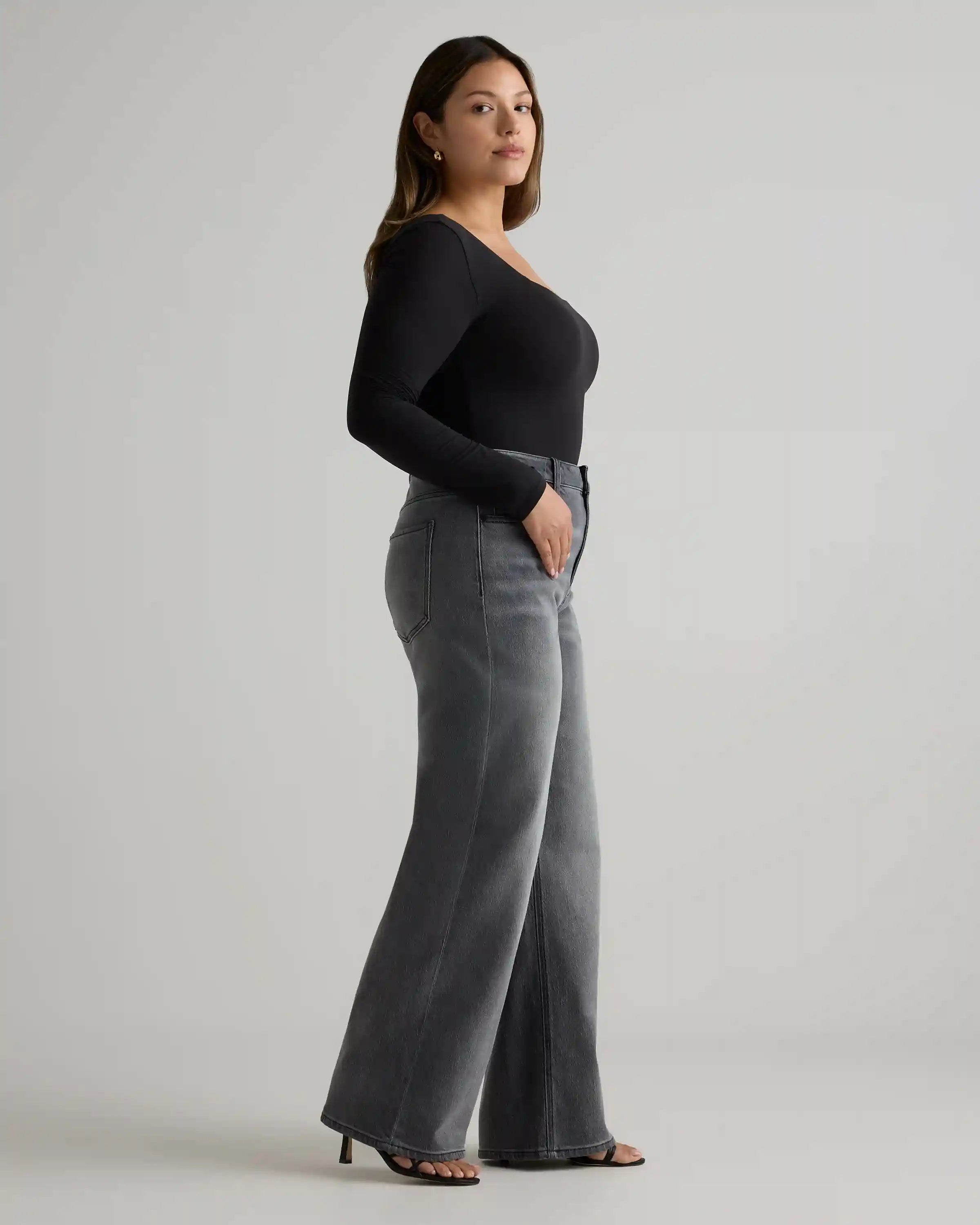 Bella Stretch Relaxed Straight Jeans