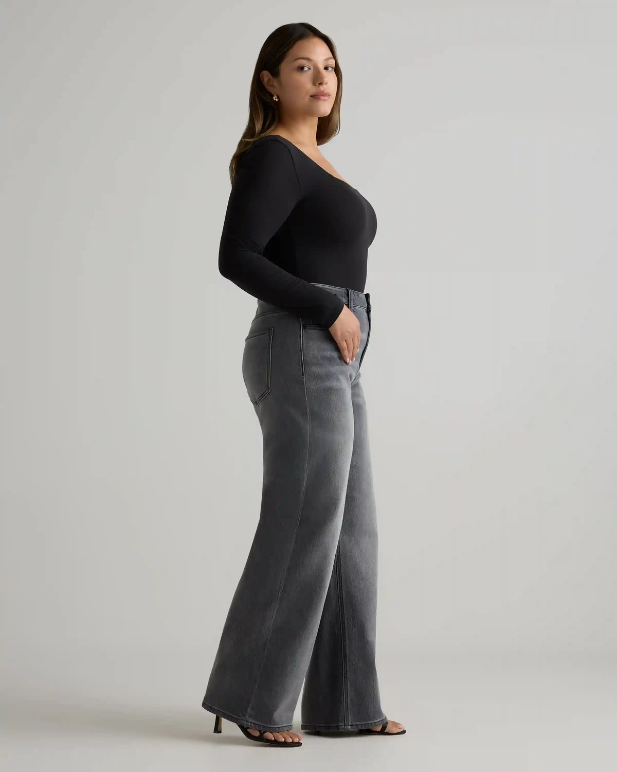 Bella Stretch Relaxed Straight Jeans