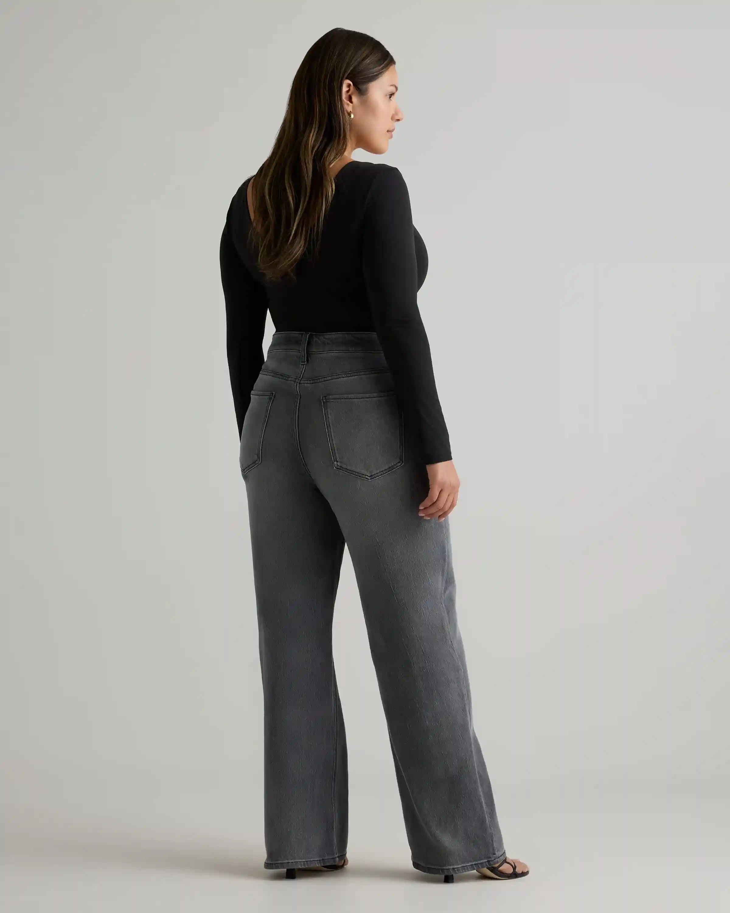 Bella Stretch Relaxed Straight Jeans