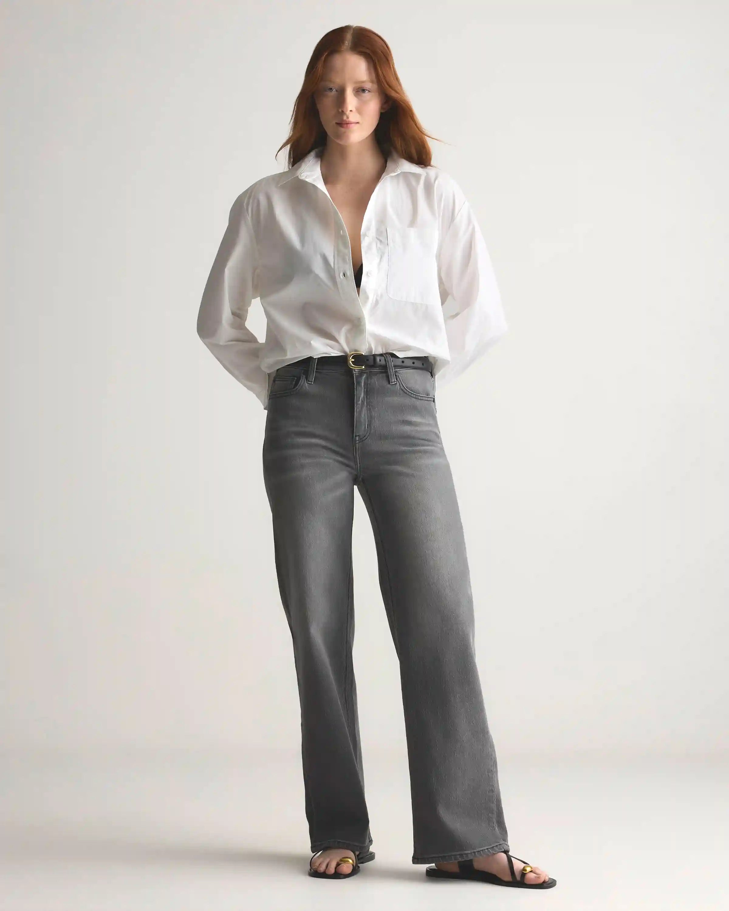 Bella Stretch Relaxed Straight Jeans