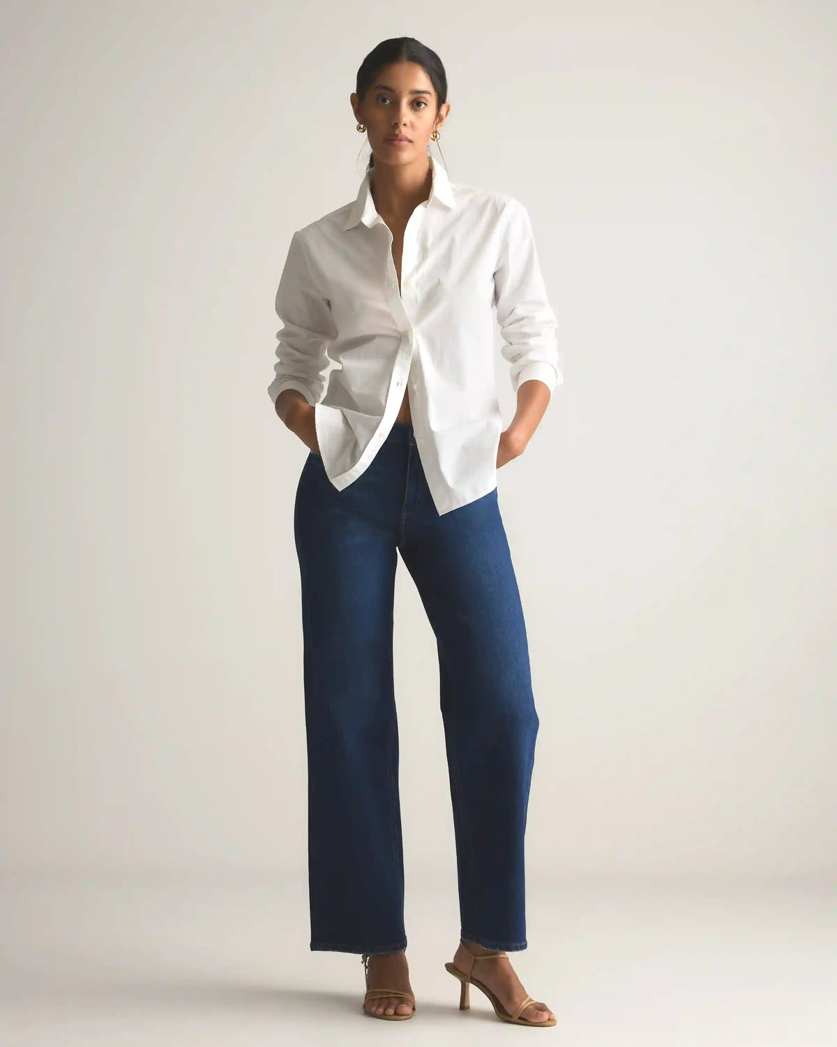 Bella Stretch Relaxed Straight Jeans
