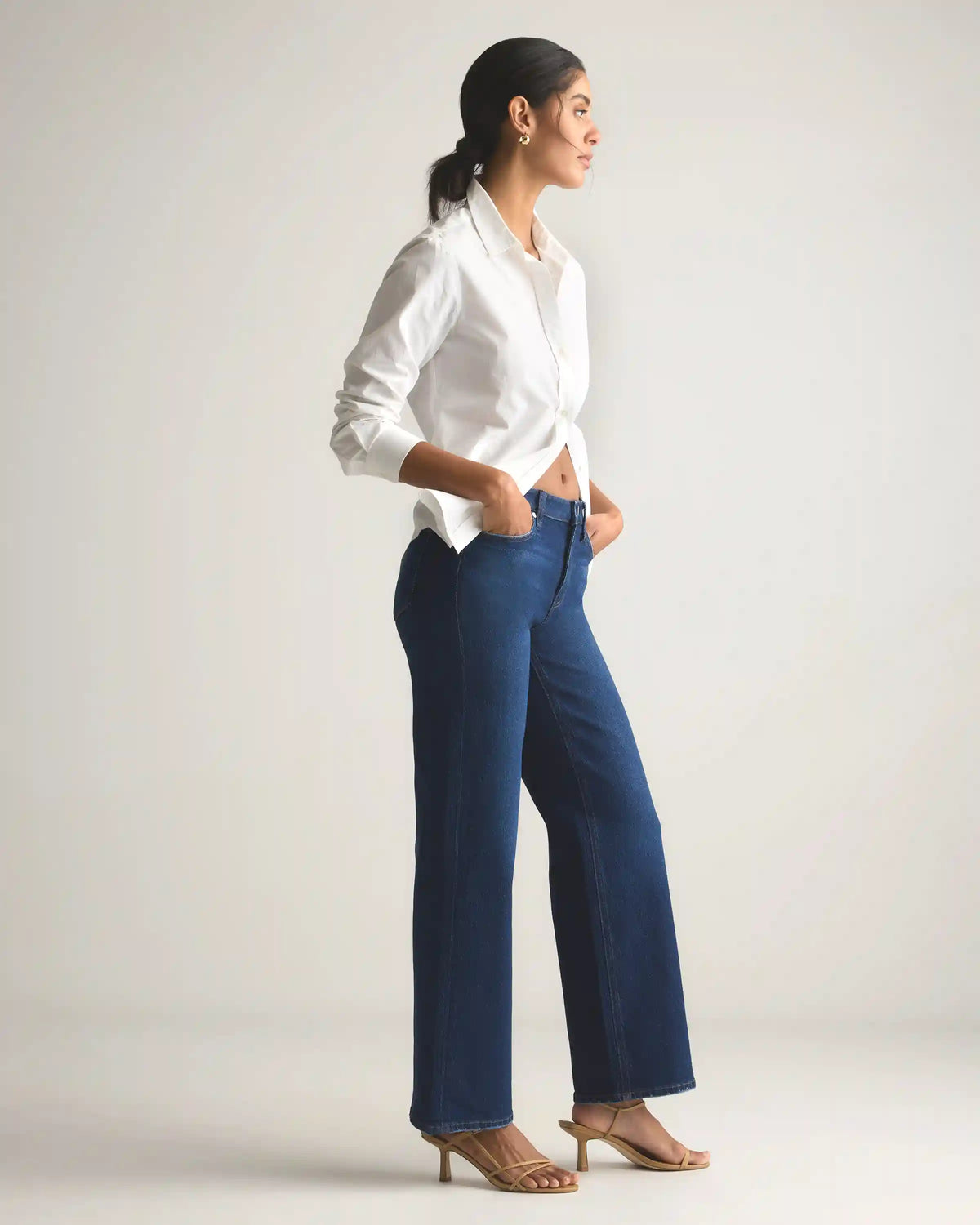 Bella Stretch Relaxed Straight Jeans