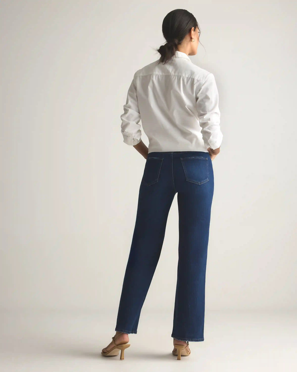 Bella Stretch Relaxed Straight Jeans