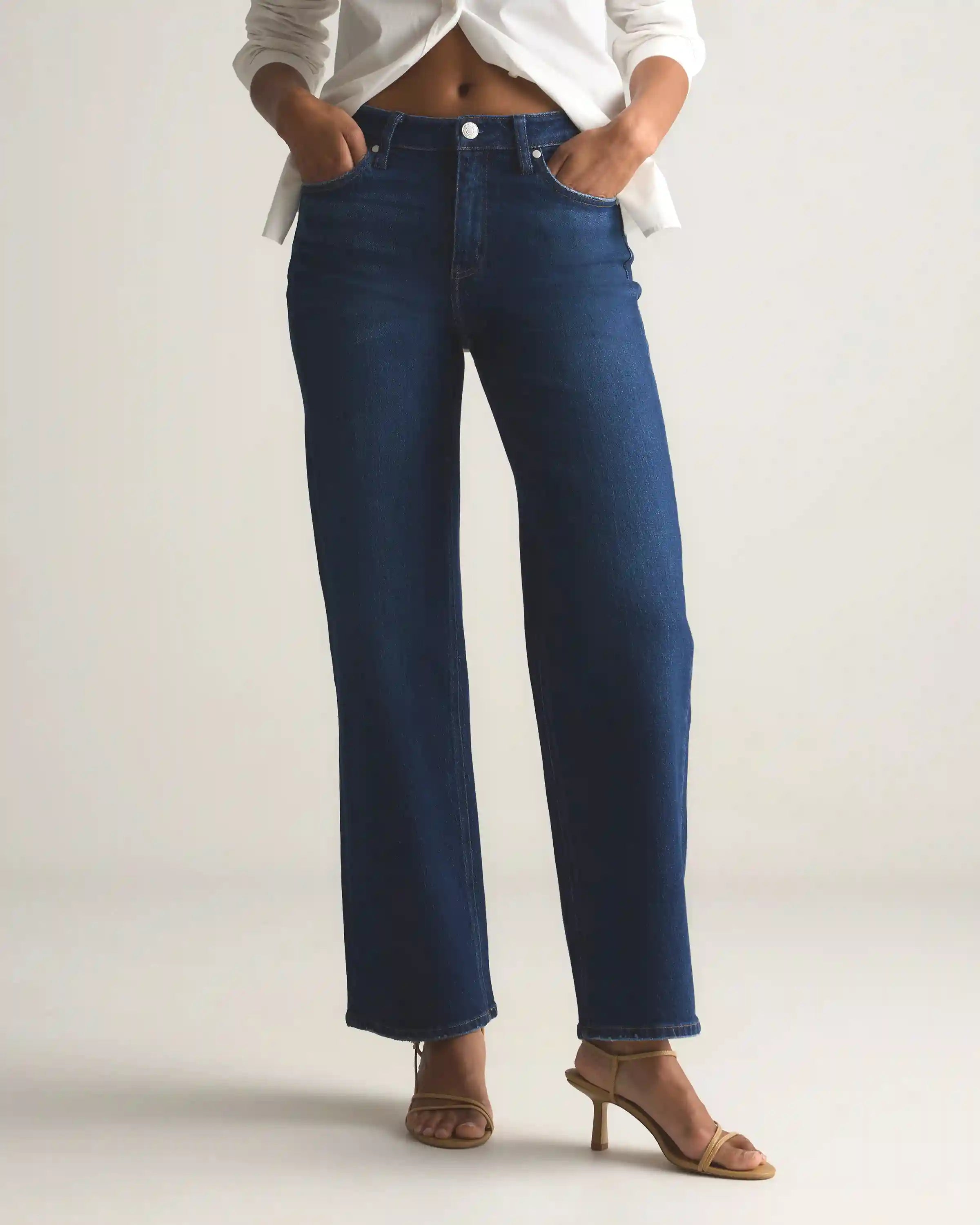 Bella Stretch Relaxed Straight Jeans