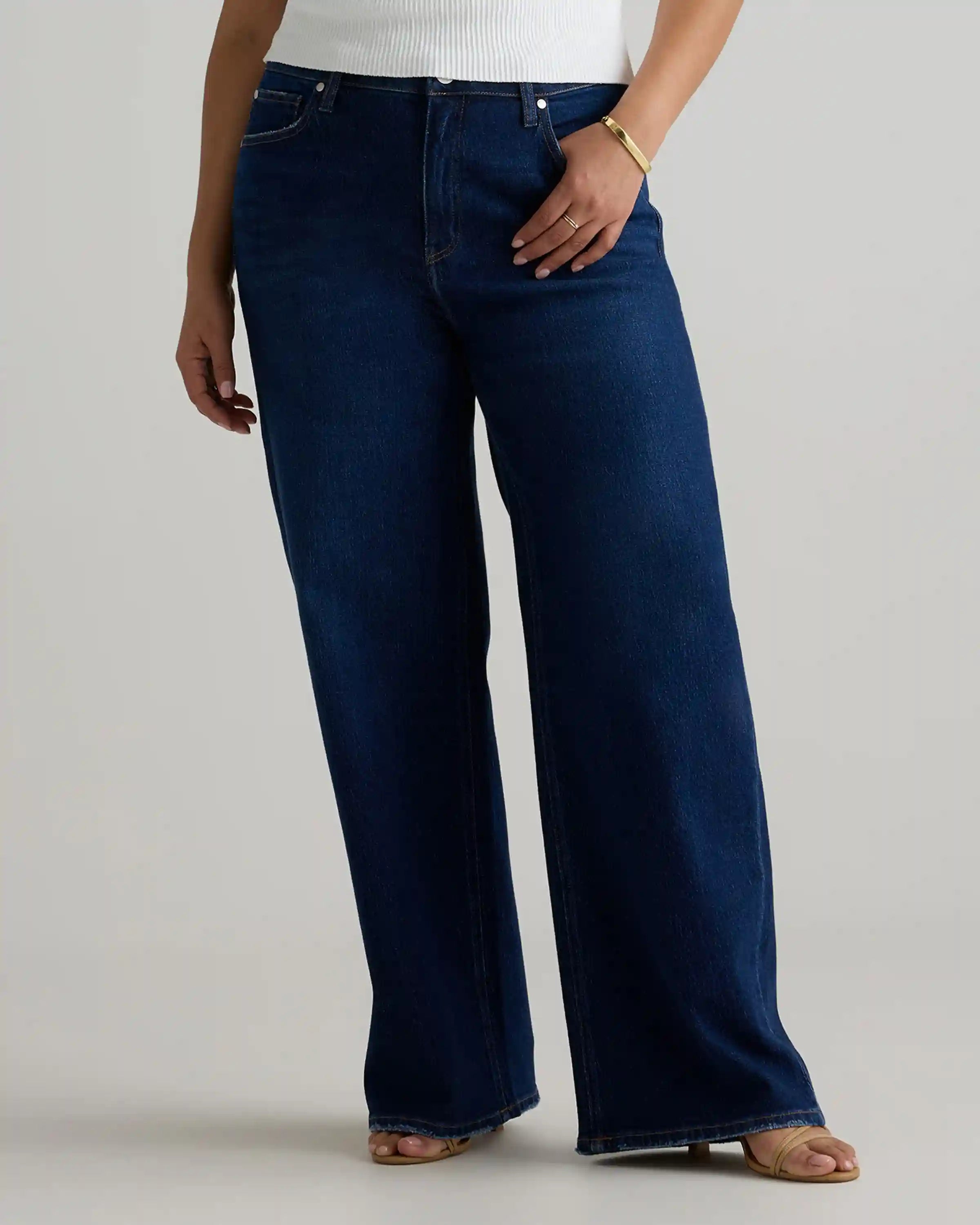 Bella Stretch Relaxed Straight Jeans