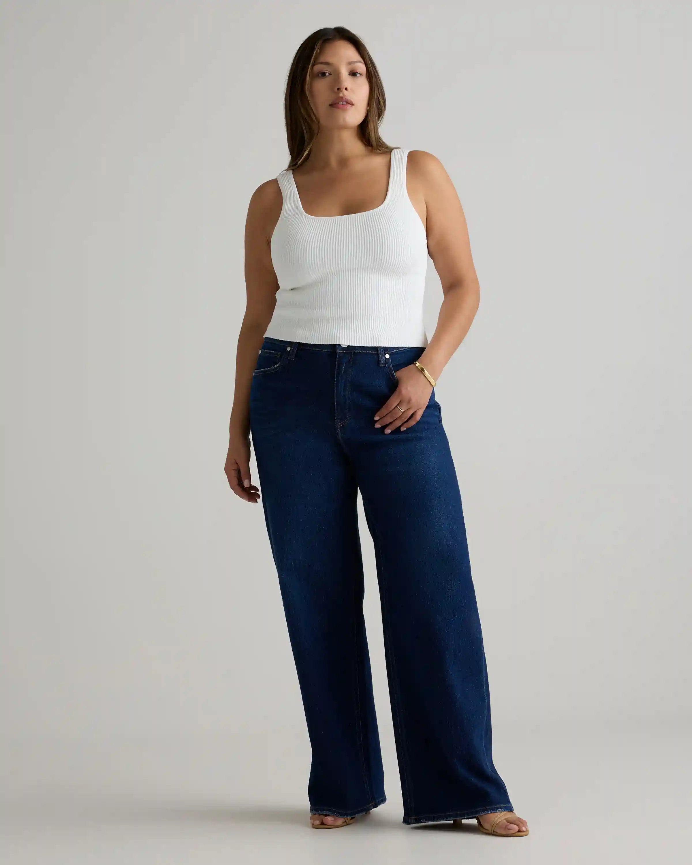 Bella Stretch Relaxed Straight Jeans