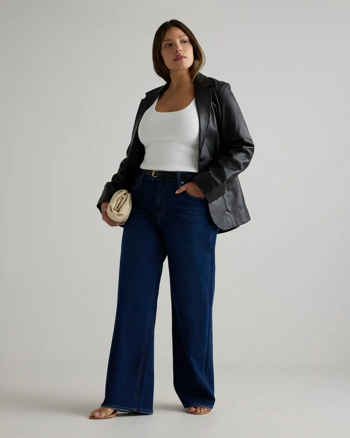 Bella Stretch Relaxed Straight Jeans