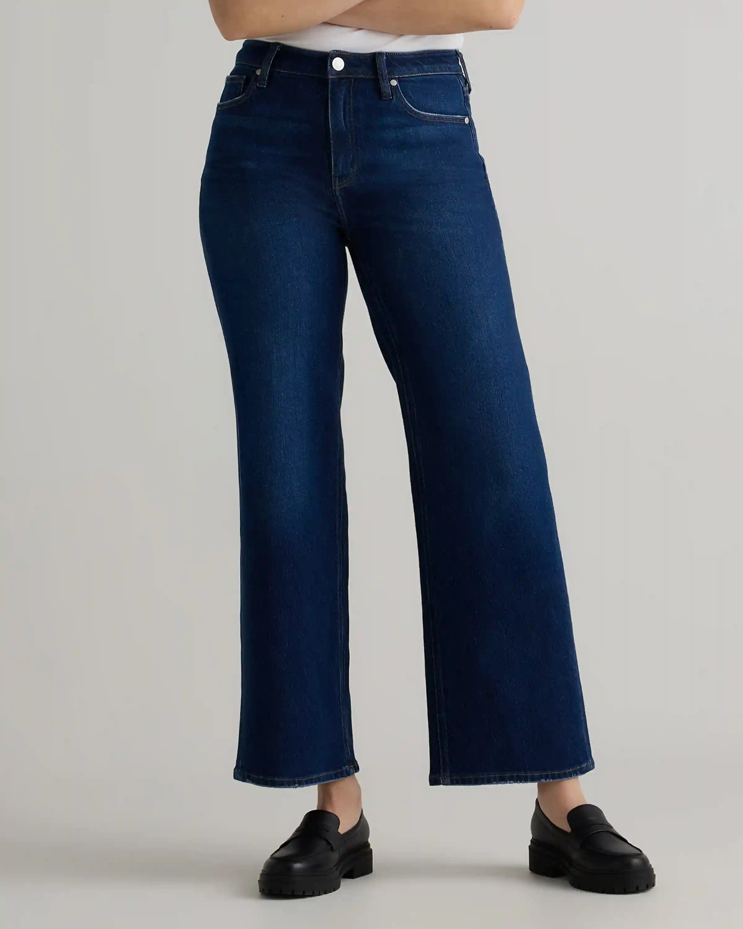 Bella Stretch Relaxed Straight Jeans