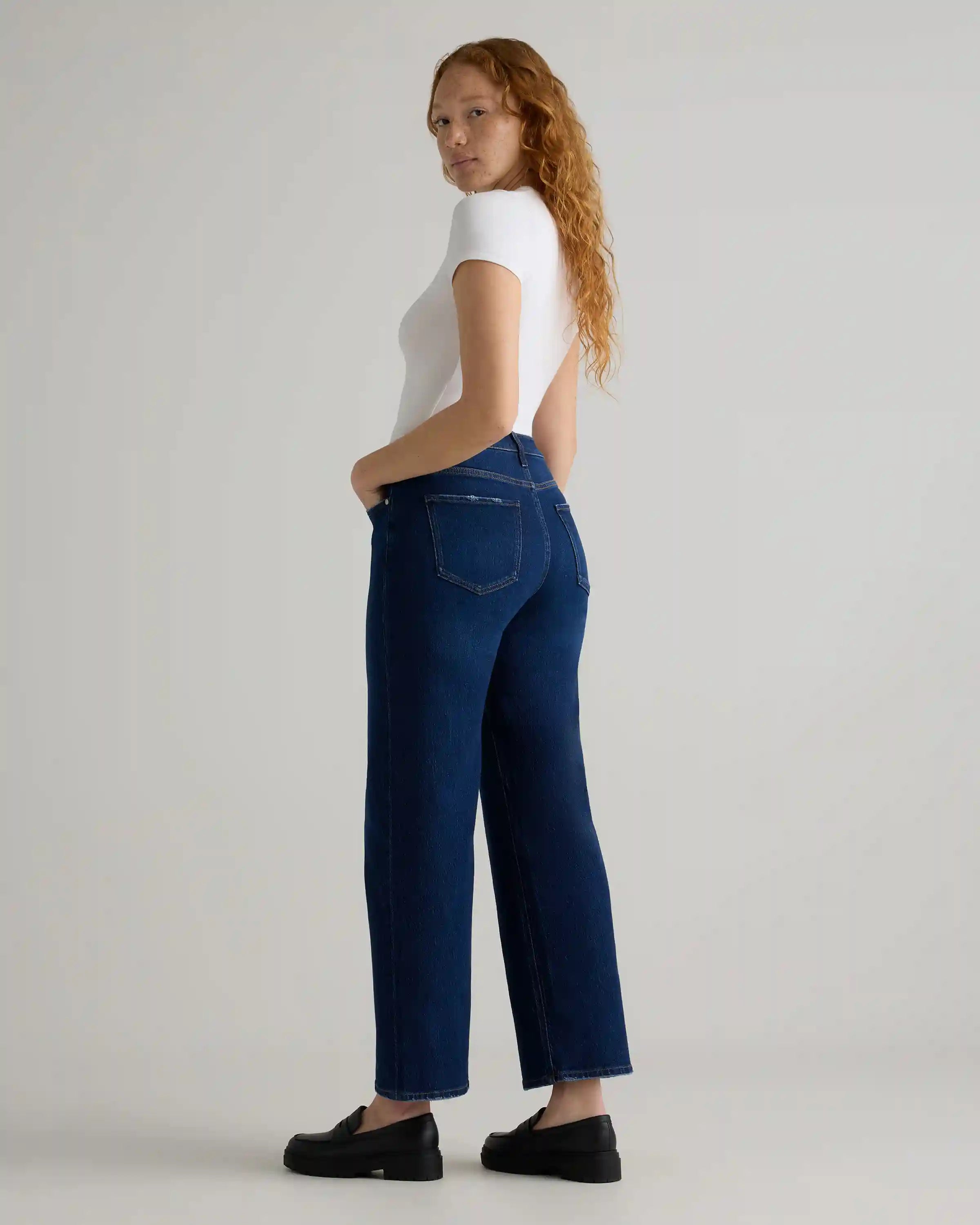 Bella Stretch Relaxed Straight Jeans