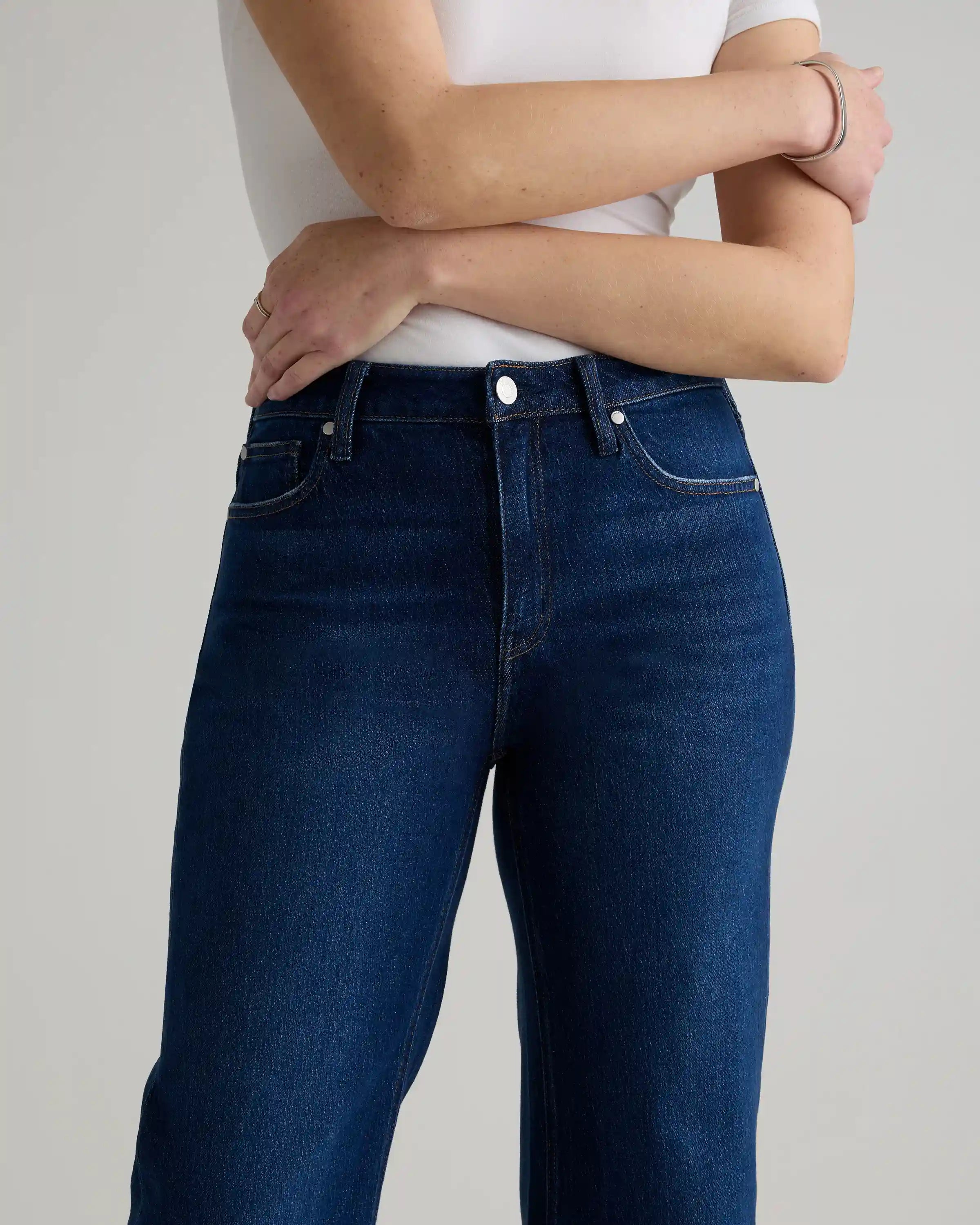 Bella Stretch Relaxed Straight Jeans