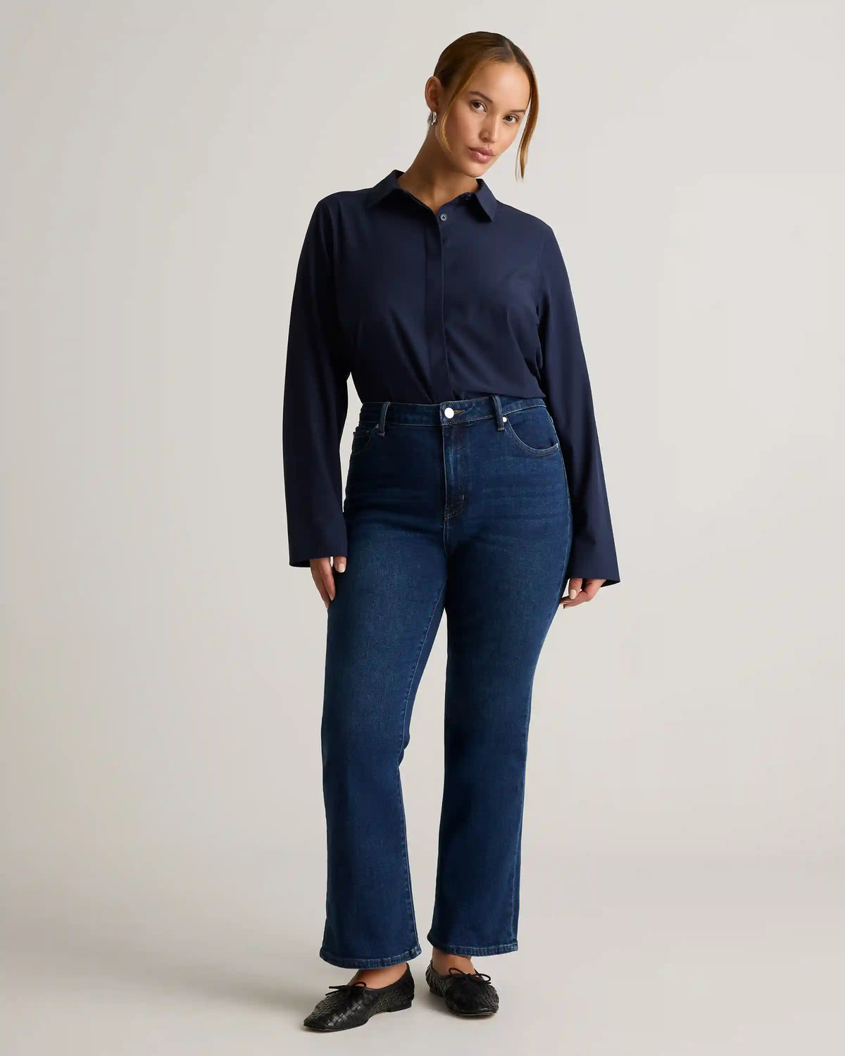 Bella Stretch Kick Flare Jeans