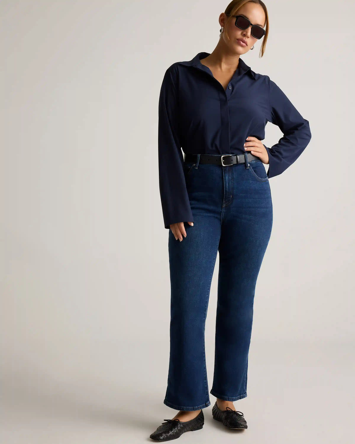Bella Stretch Kick Flare Jeans