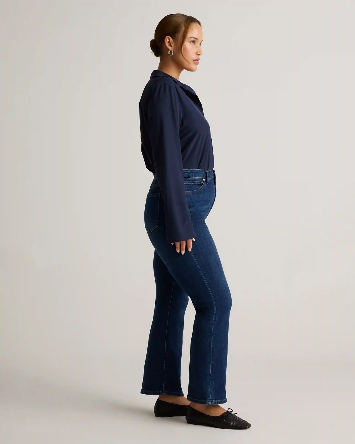 Bella Stretch Kick Flare Jeans